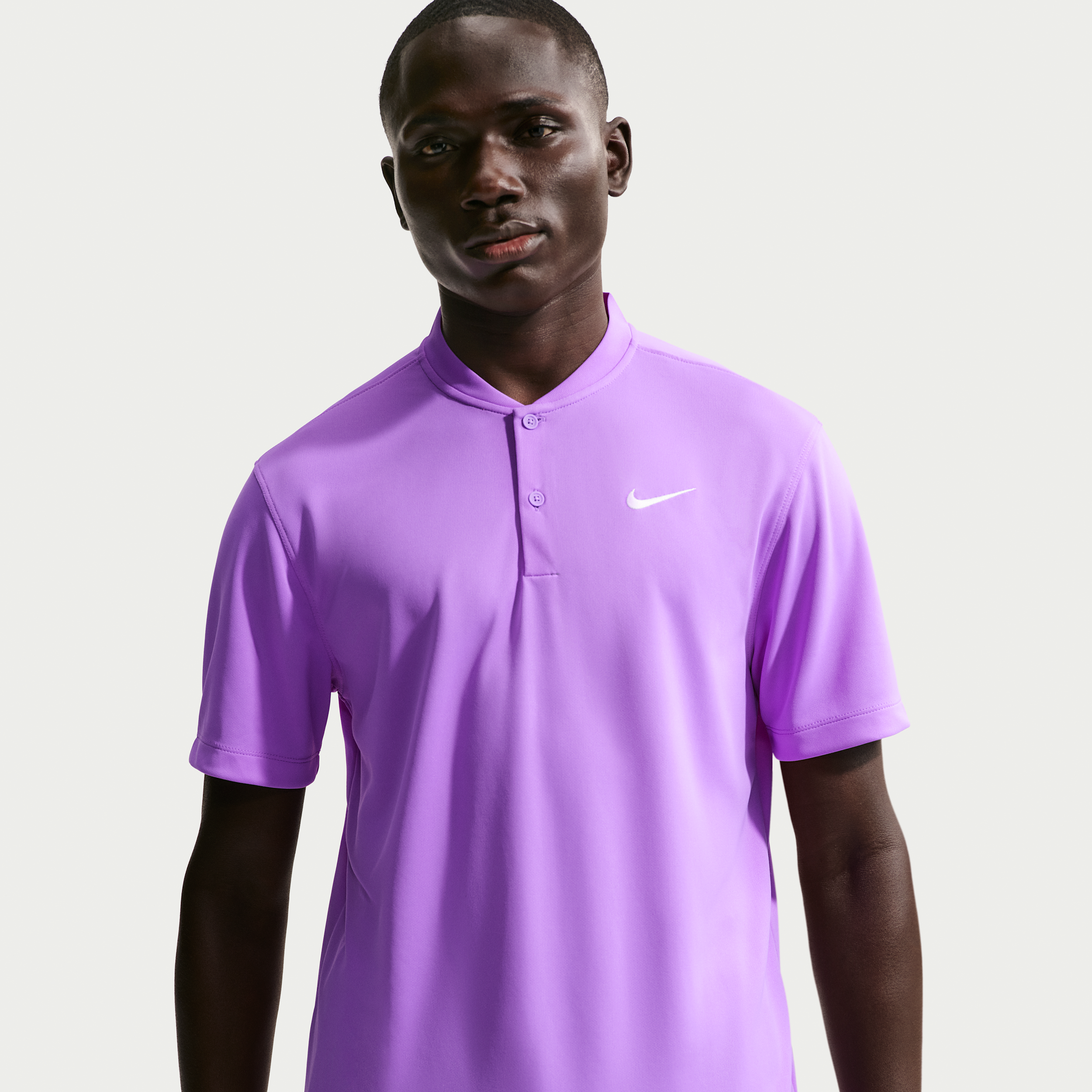 Nike Men's Court Dri-FIT Tennis Blade Polo in Purple | DJ4167-522