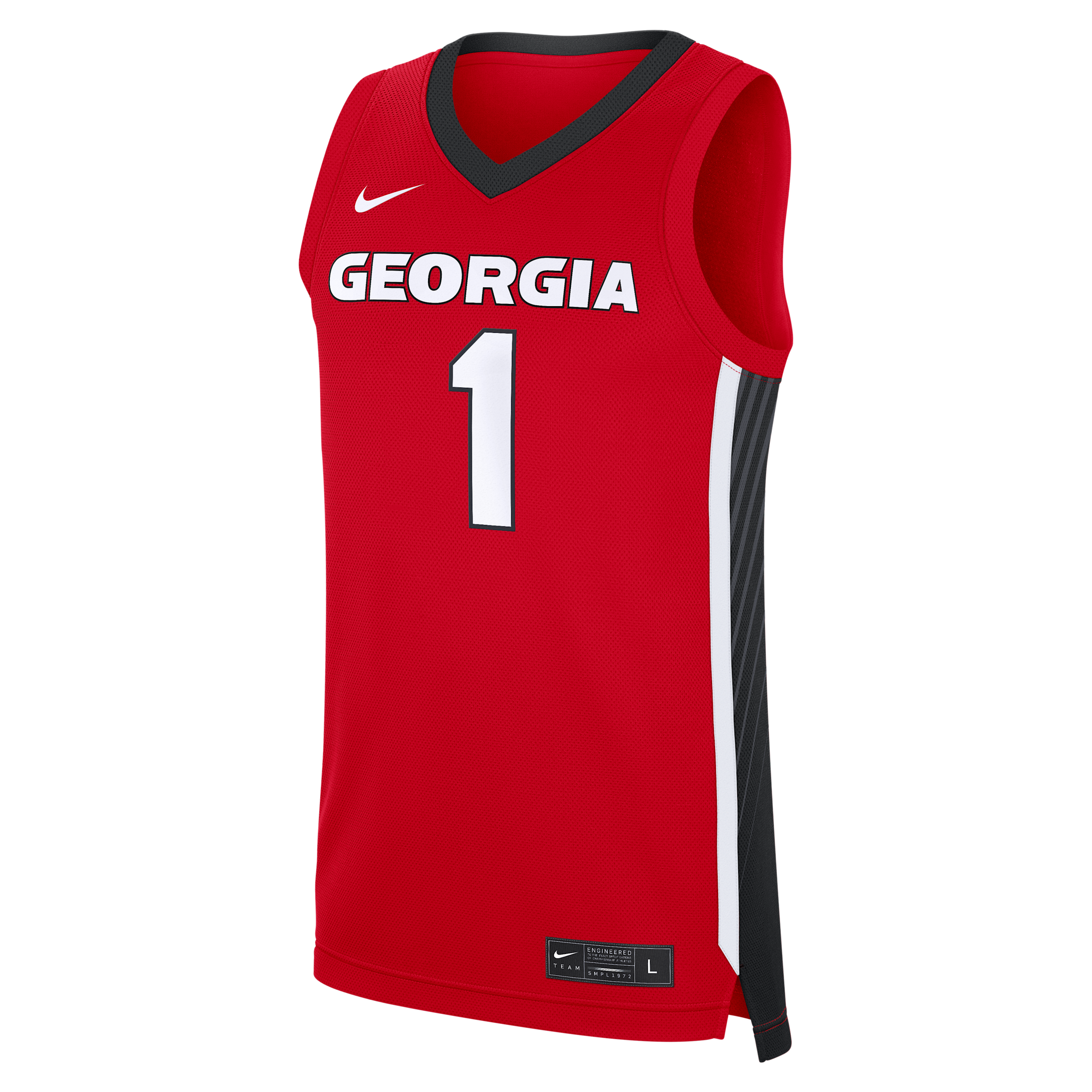 Georgia Bulldogs Replica Nike Men's College Basketball Jersey in Red | CLEVGRJNCBJGEO-GEO