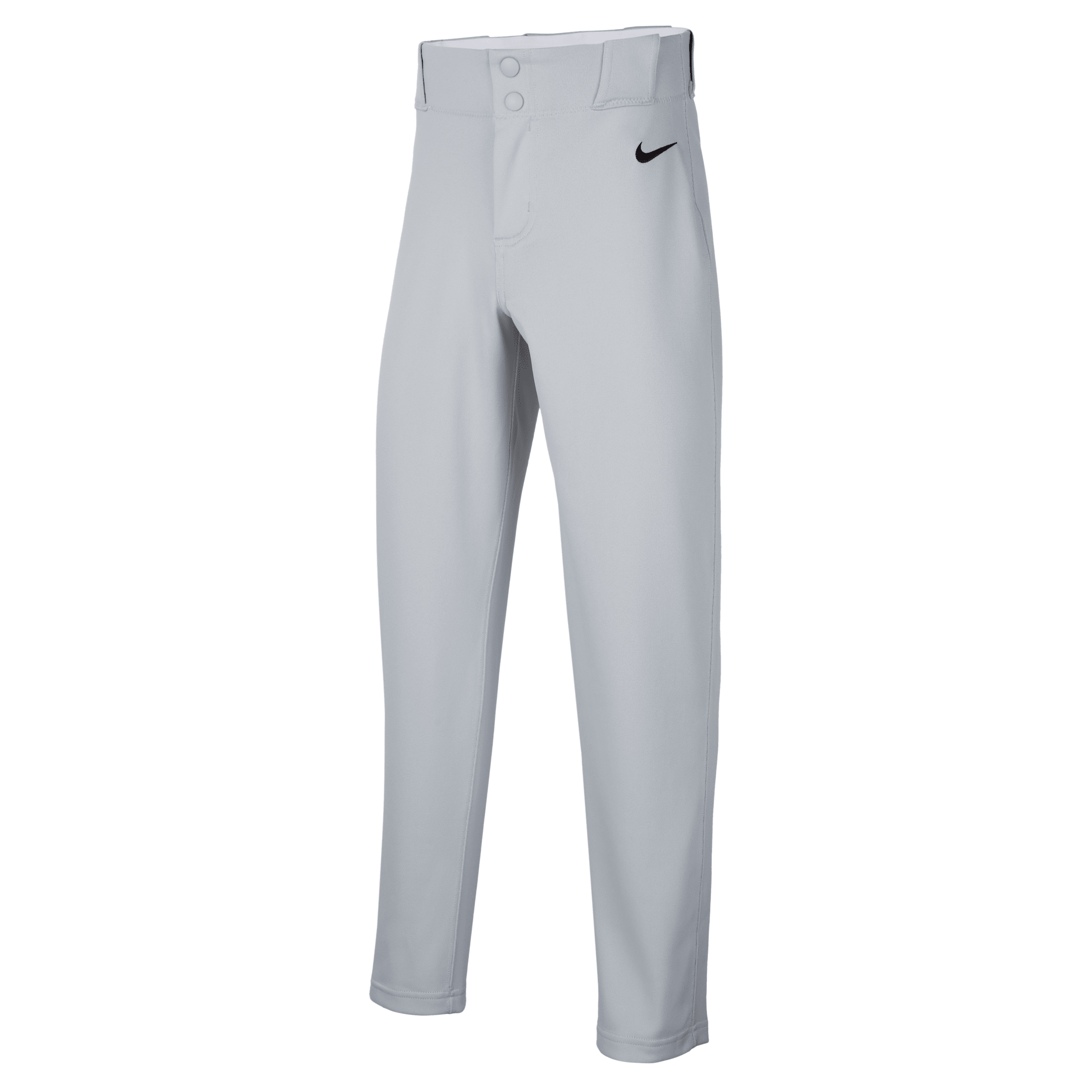 Nike Big Kids Vapor Select 2 Baseball Pants in Wolf Grey/Black Size: XL