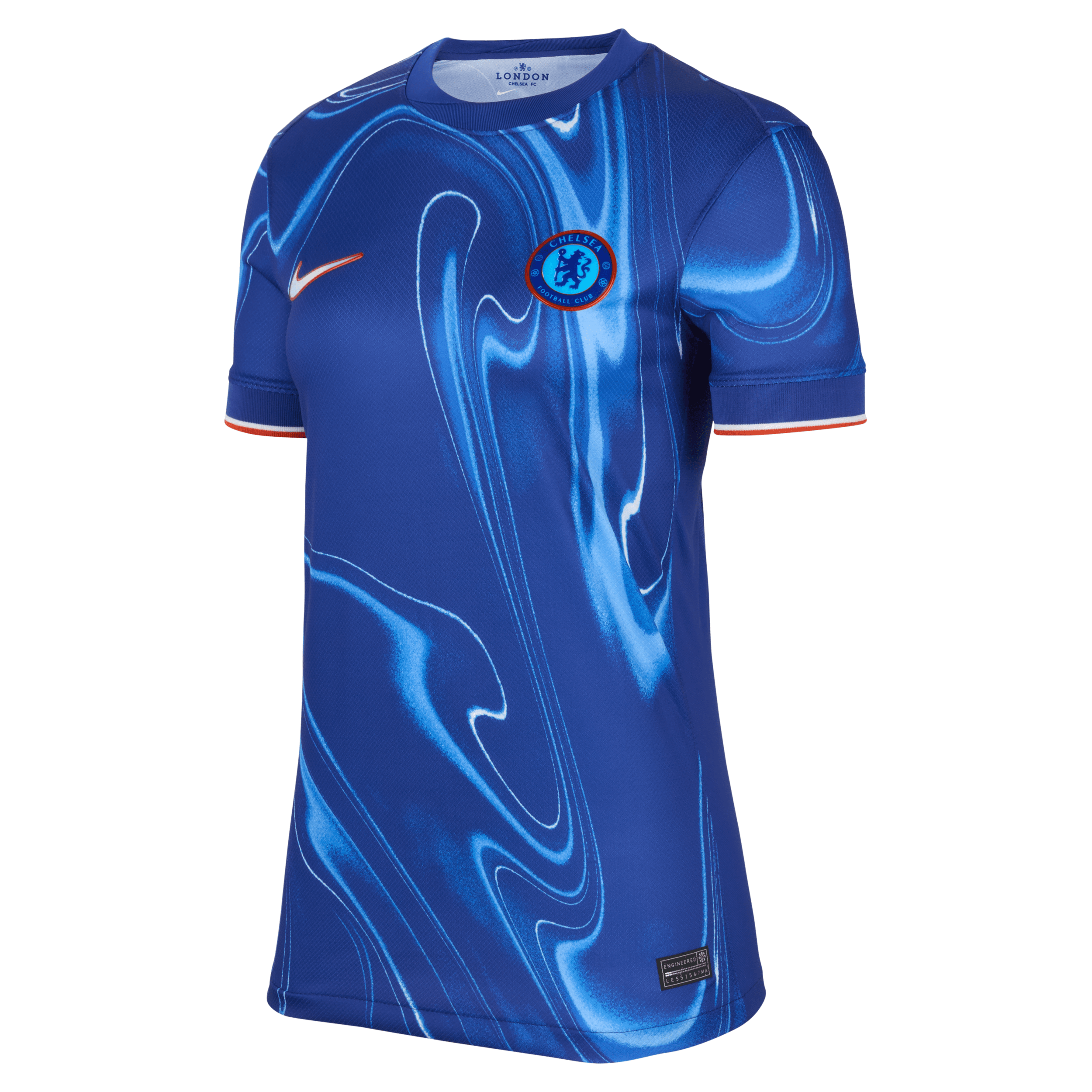 Nike Chelsea Fc 2024 Stadium Home  Women's Dri-fit Soccer Replica Jersey In Blue
