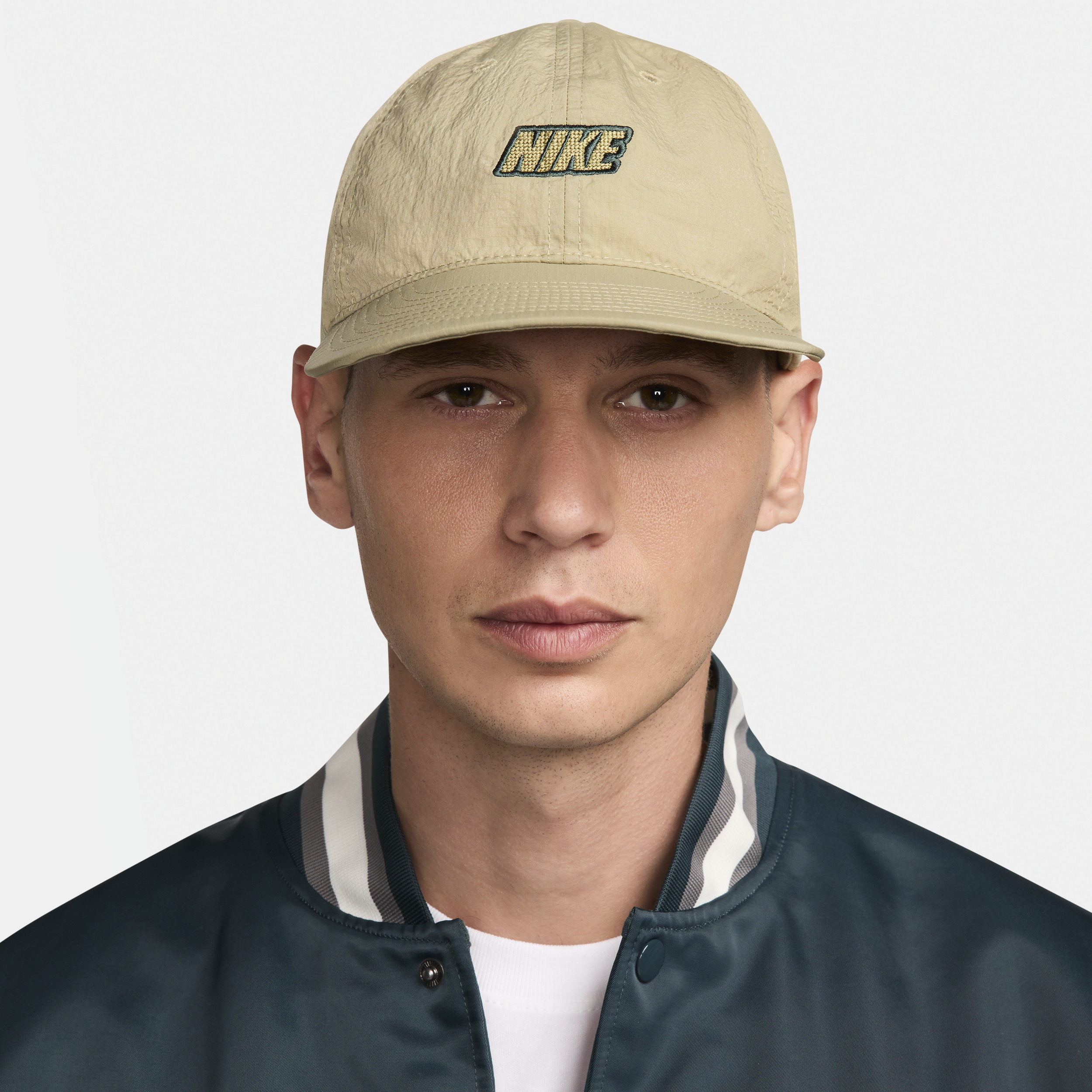 Shop Nike Unisex Club Unstructured Flat Bill Outdoor Cap In Brown