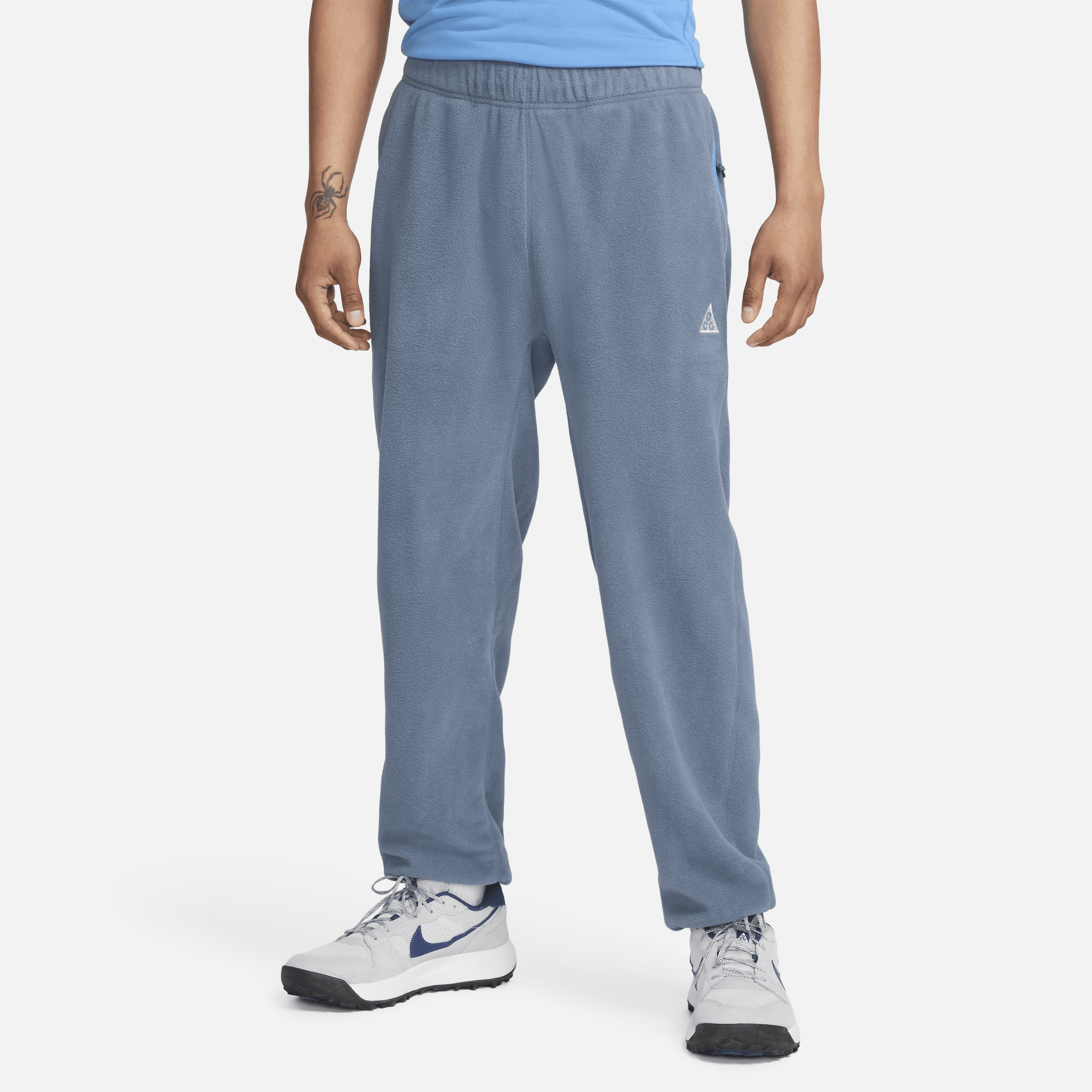 Nike Men's  Acg Polartecâ® "wolf Tree" Pants In Blue