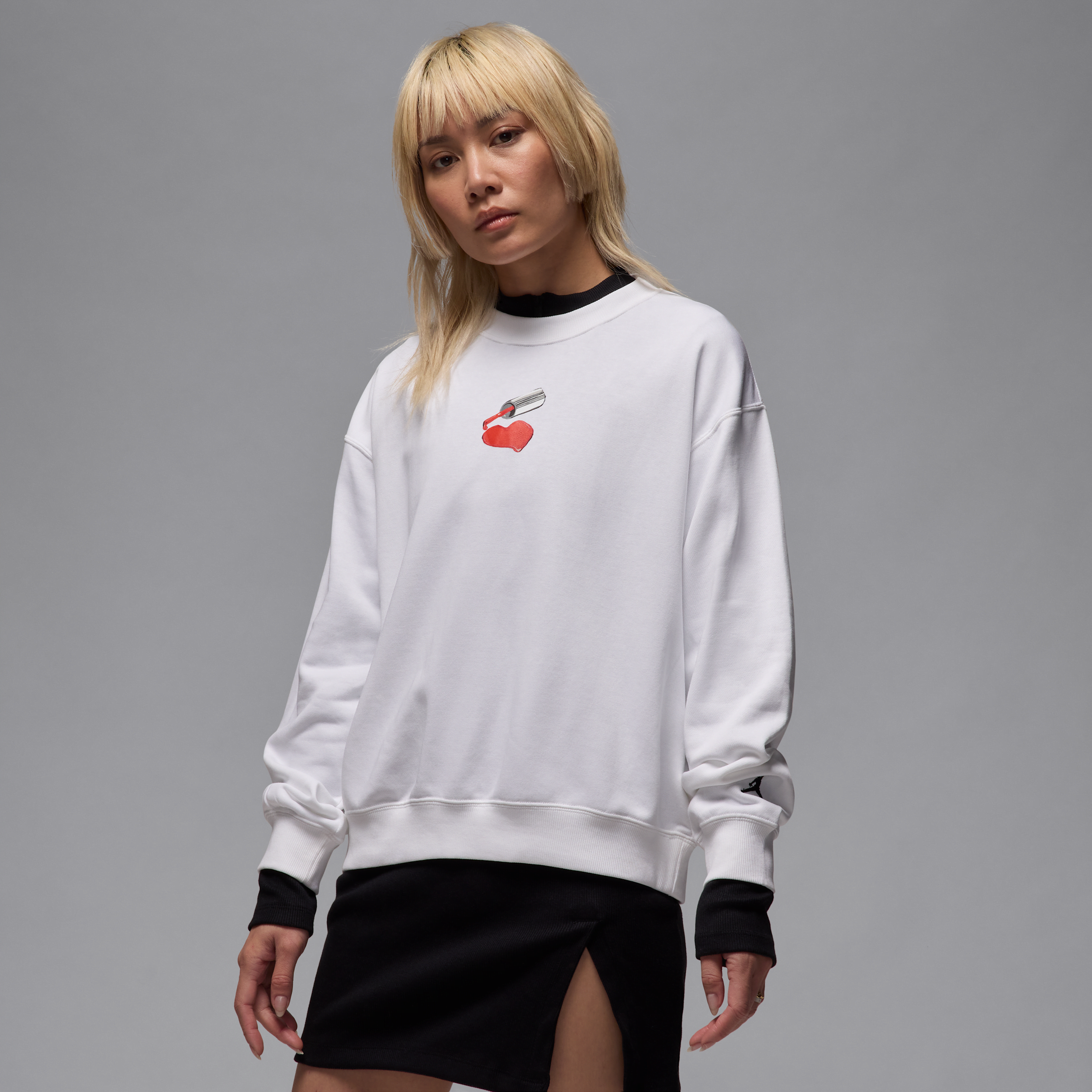 JORDAN WOMEN'S  BROOKLYN FLEECE CREW-NECK SWEATSHIRT 1015702422