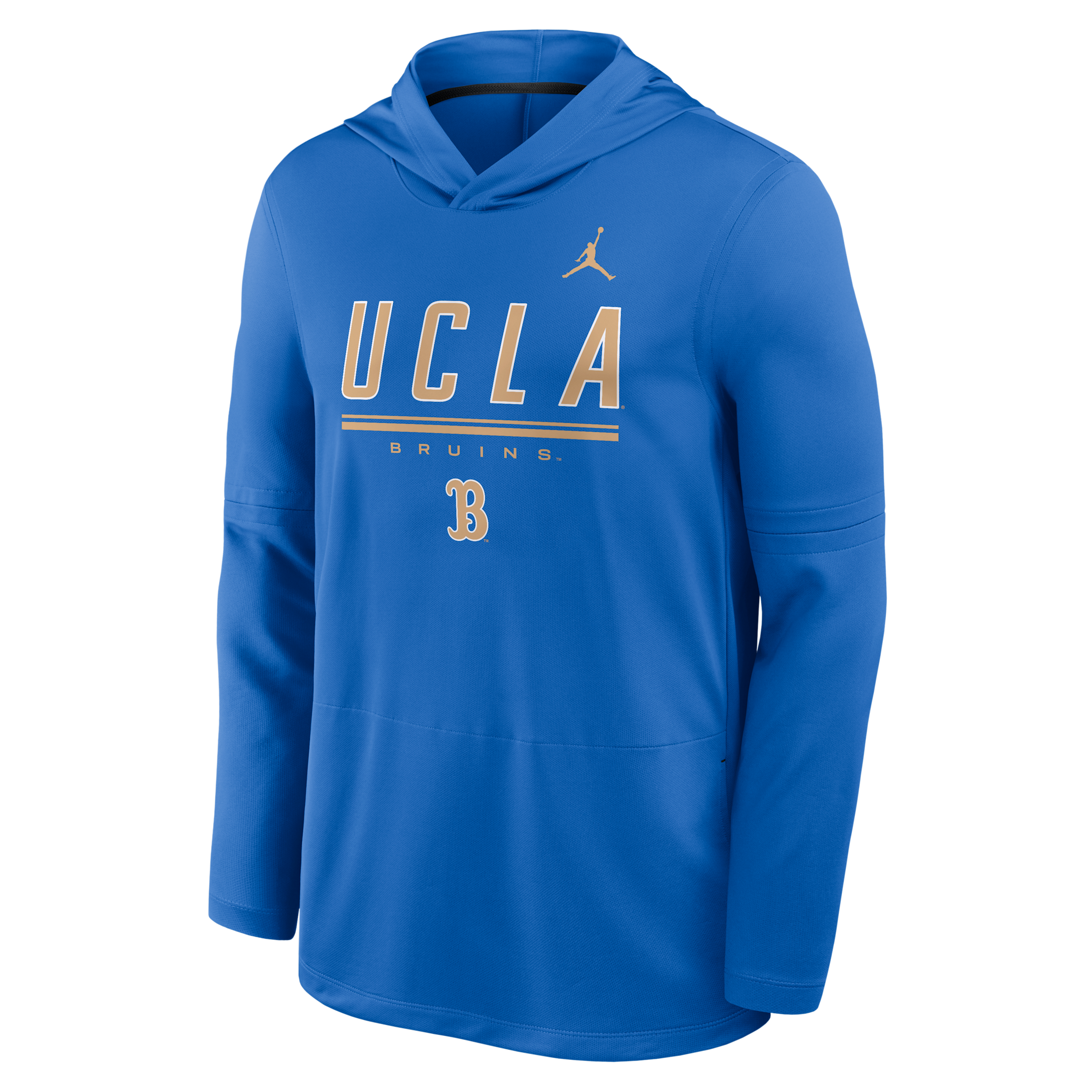 Jordan Men's Blue Ucla Bruins 2026 Sideline Lightweight Long Sleeve Hooded Dri-fit Sweatshirt - Blue