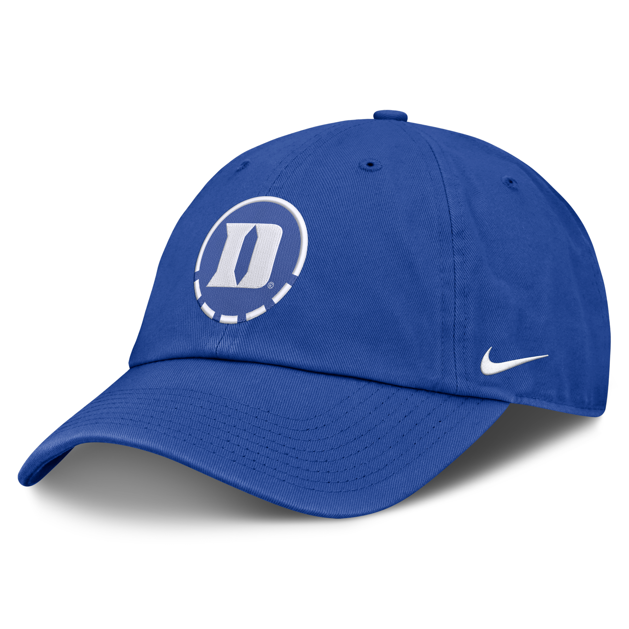Duke Natural Club Nike Men's College Adjustable Hat in Blue | NC014EVDU-YW8
