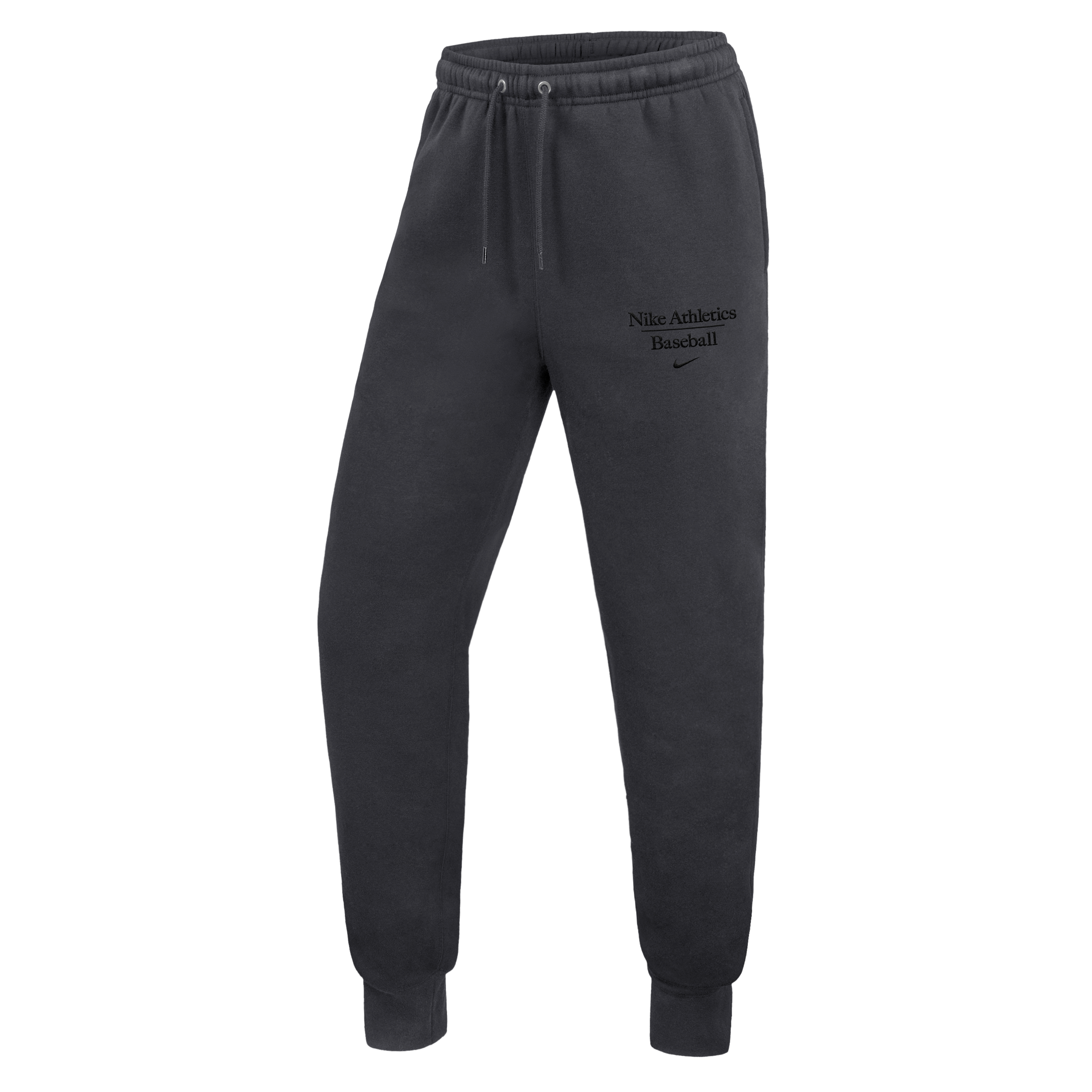 Nike Men's Club Baseball Fleece Jogger Pants In Black