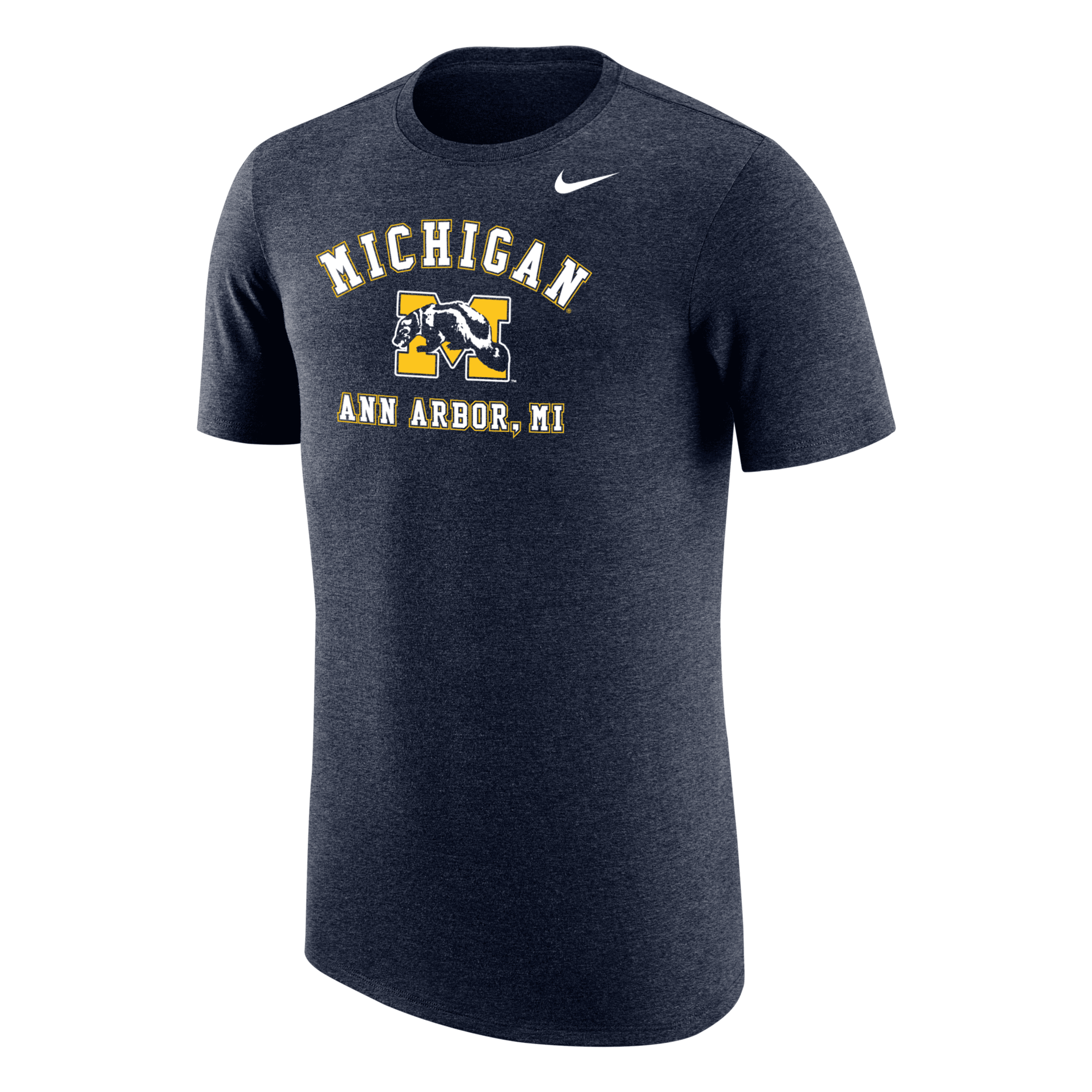 Nike Michigan  Men's College T-shirt In Blue