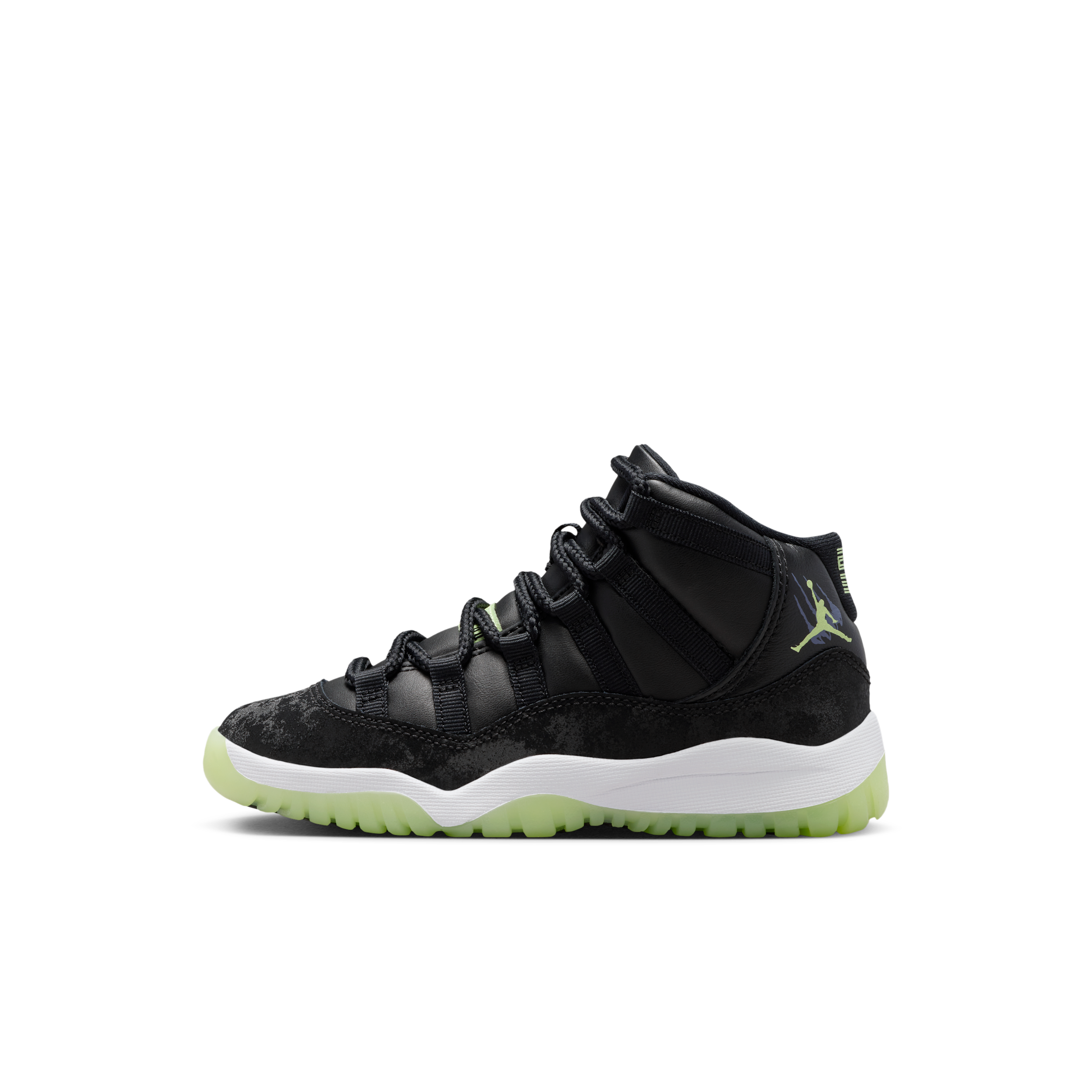 Jordan 11 Retro Little Kids' Shoes In Black