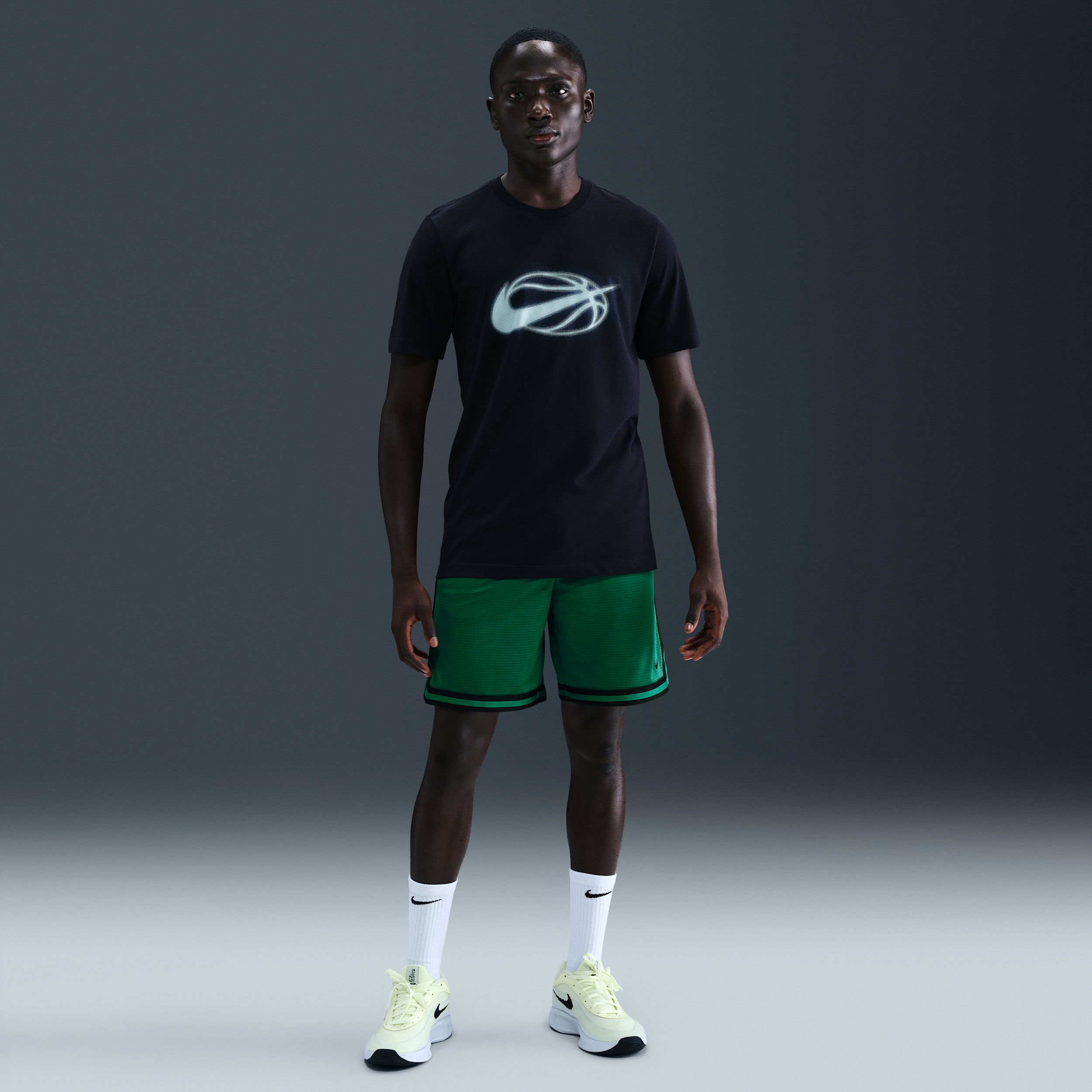 Nike Men's Dna Dri-fit 8" Basketball Shorts In Green
