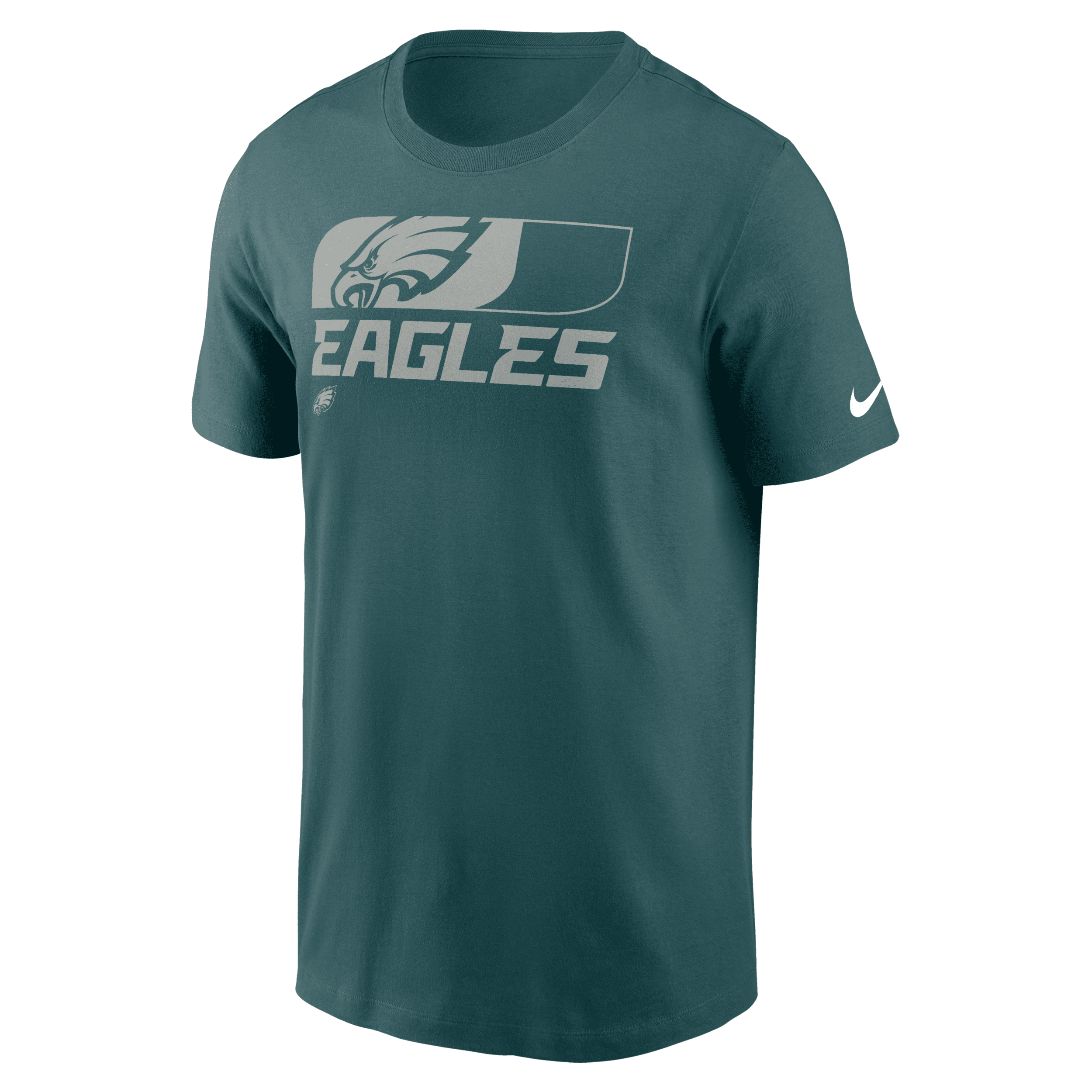 Nike Men's Midnight Green Philadelphia Eagles Air Essential T-shirt In Green