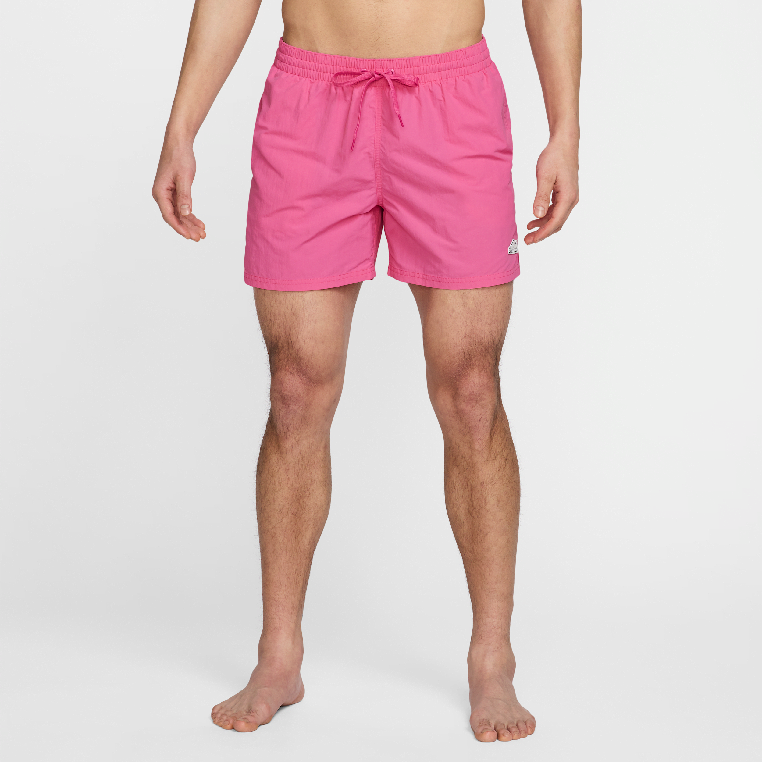 Nike Men's Swim Breaker 5" Fully Lined Volley Shorts In Pink