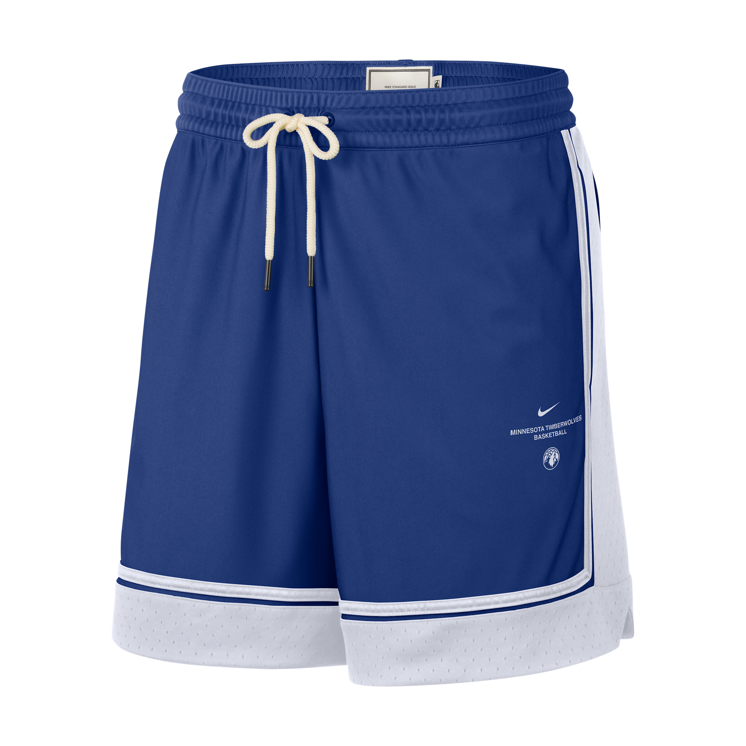 Nike Men's Minnesota Timberwolves Standard Issue 6" Basketball Shorts in Blue | IQ1780-495