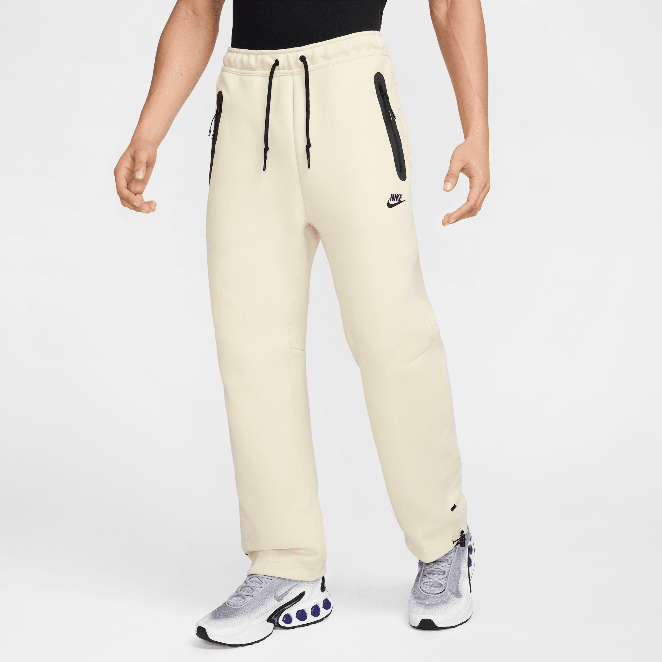 Nike Tech Fleece Pants In Brown