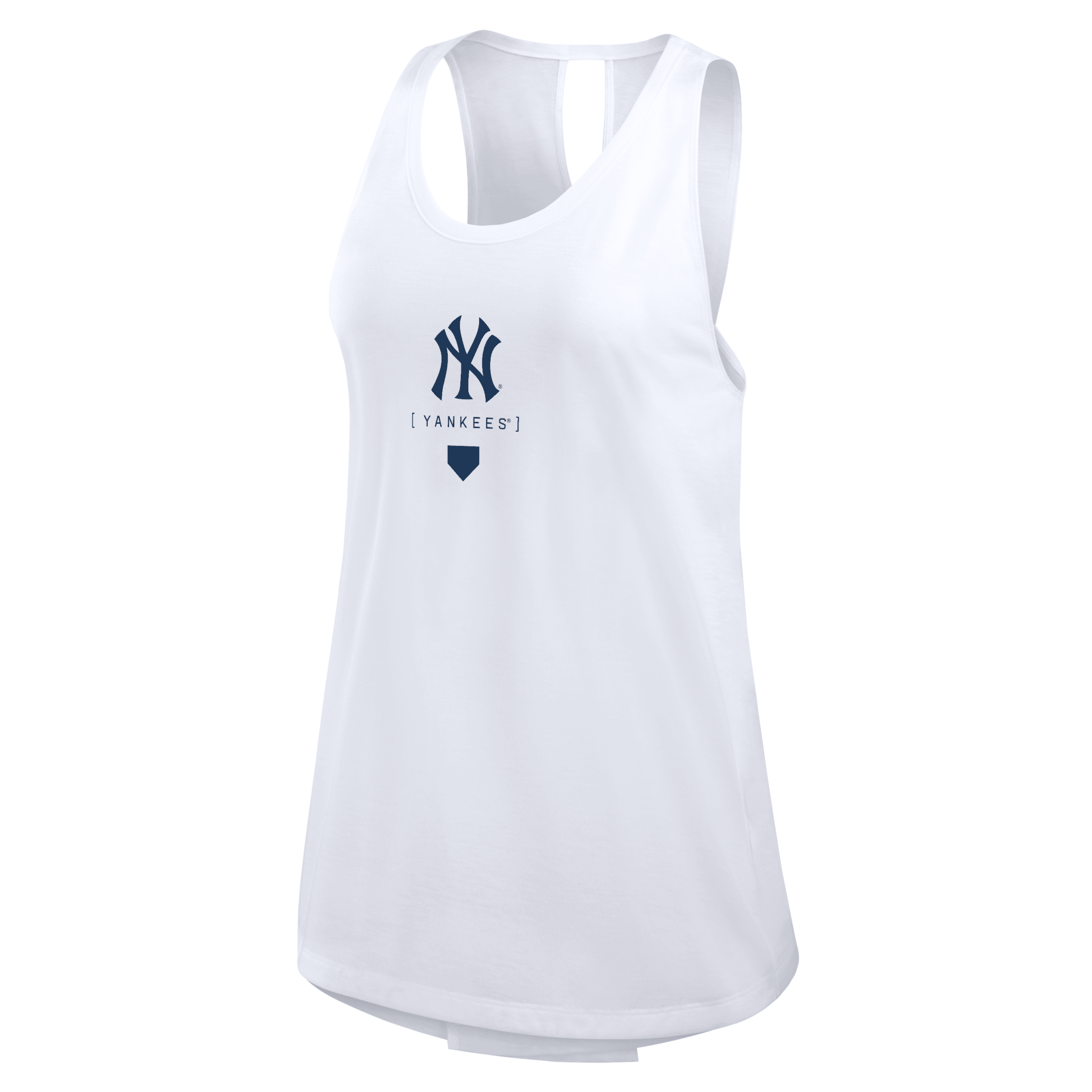 Nike New York Yankees Team  Women's Mlb Tank Top In White