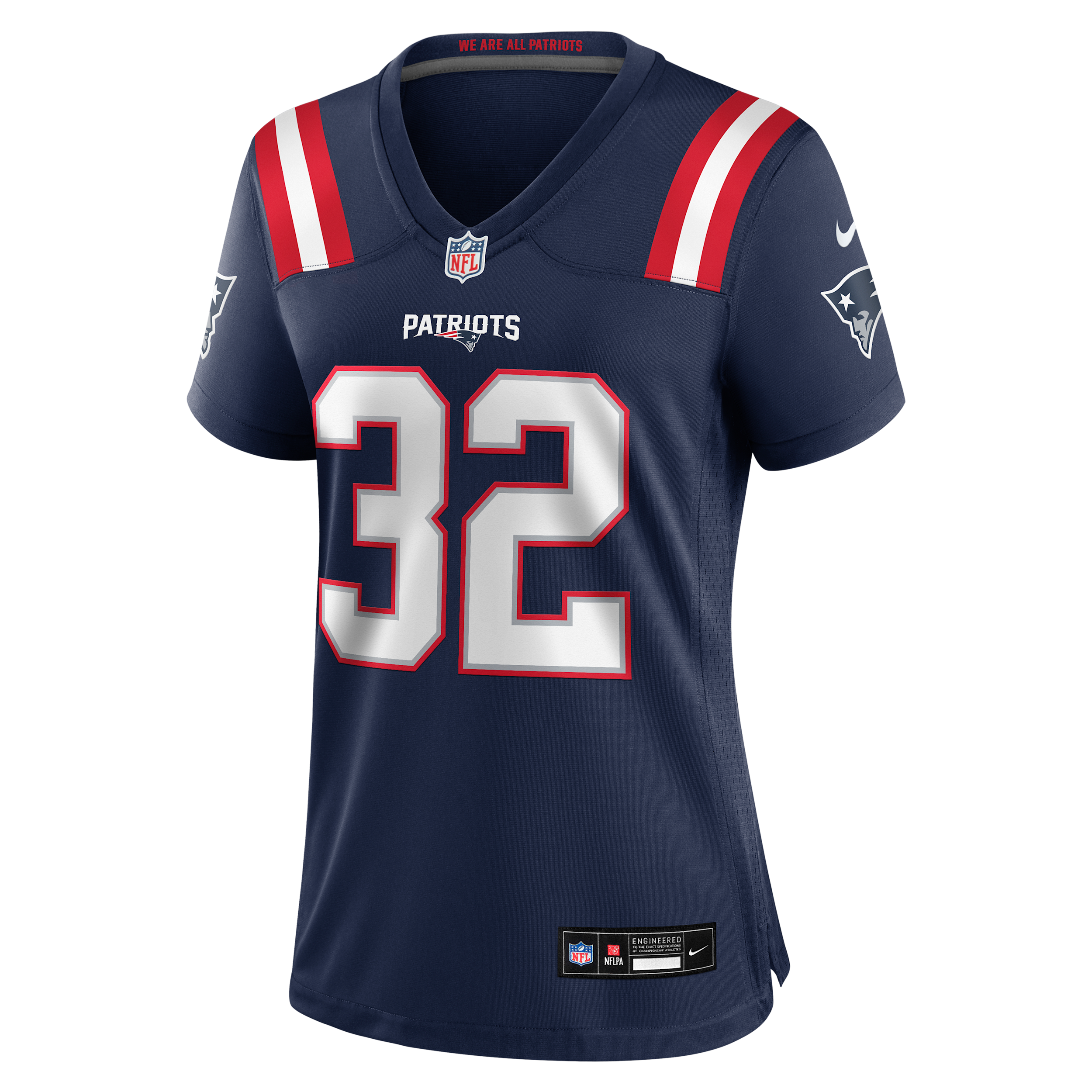 TreVeyon Henderson New England Patriots Nike Women's NFL Game Jersey in Blue | 67NWNPGH8KF-14Y