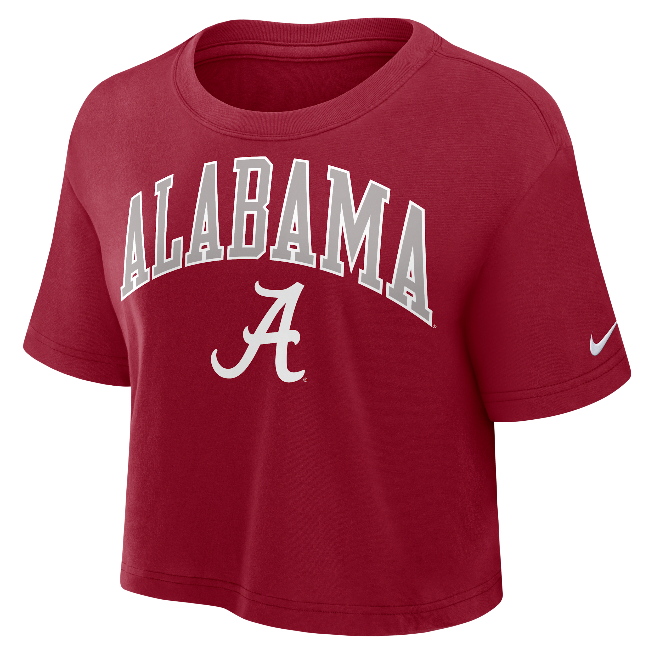 Nike Alabama Athletic Prep Arch Women's Dri-fit College Cropped T-shirt