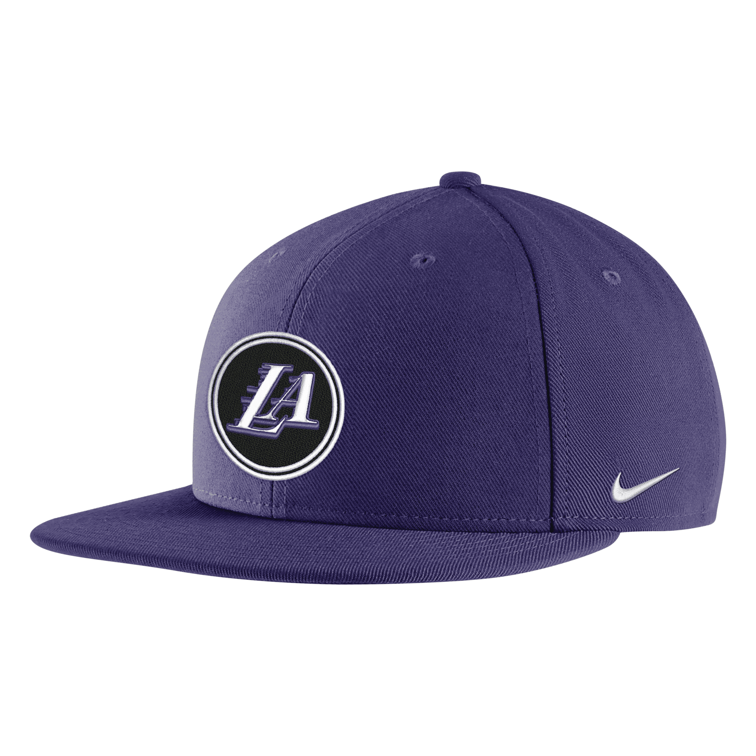 Nike Los Angeles Lakers City Edition  Men's Nba Snapback Hat In Purple