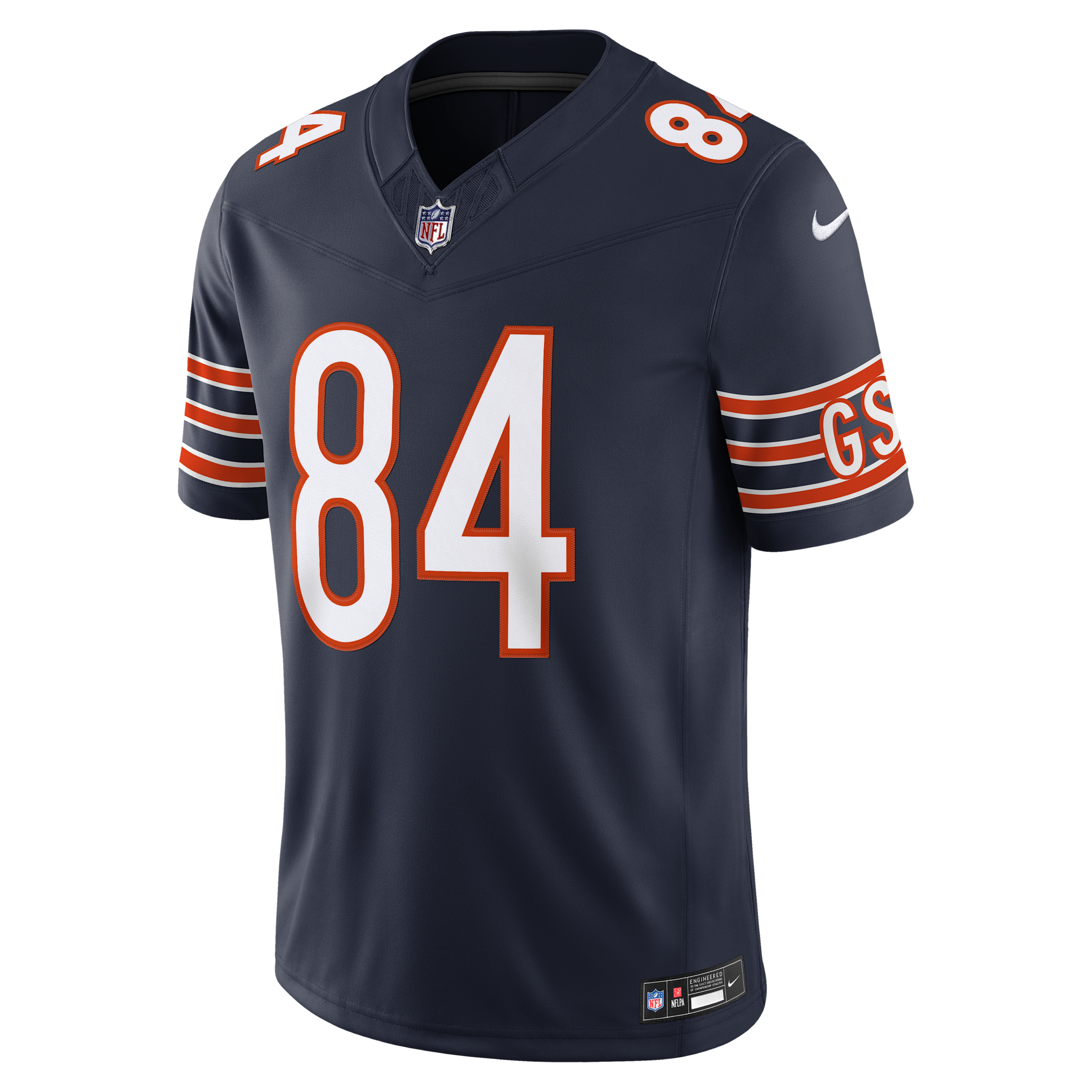 Nike Men's Colston Loveland Navy Chicago Bears Team Vapor F.u.s.e. Stitched Limited Jersey - Navy