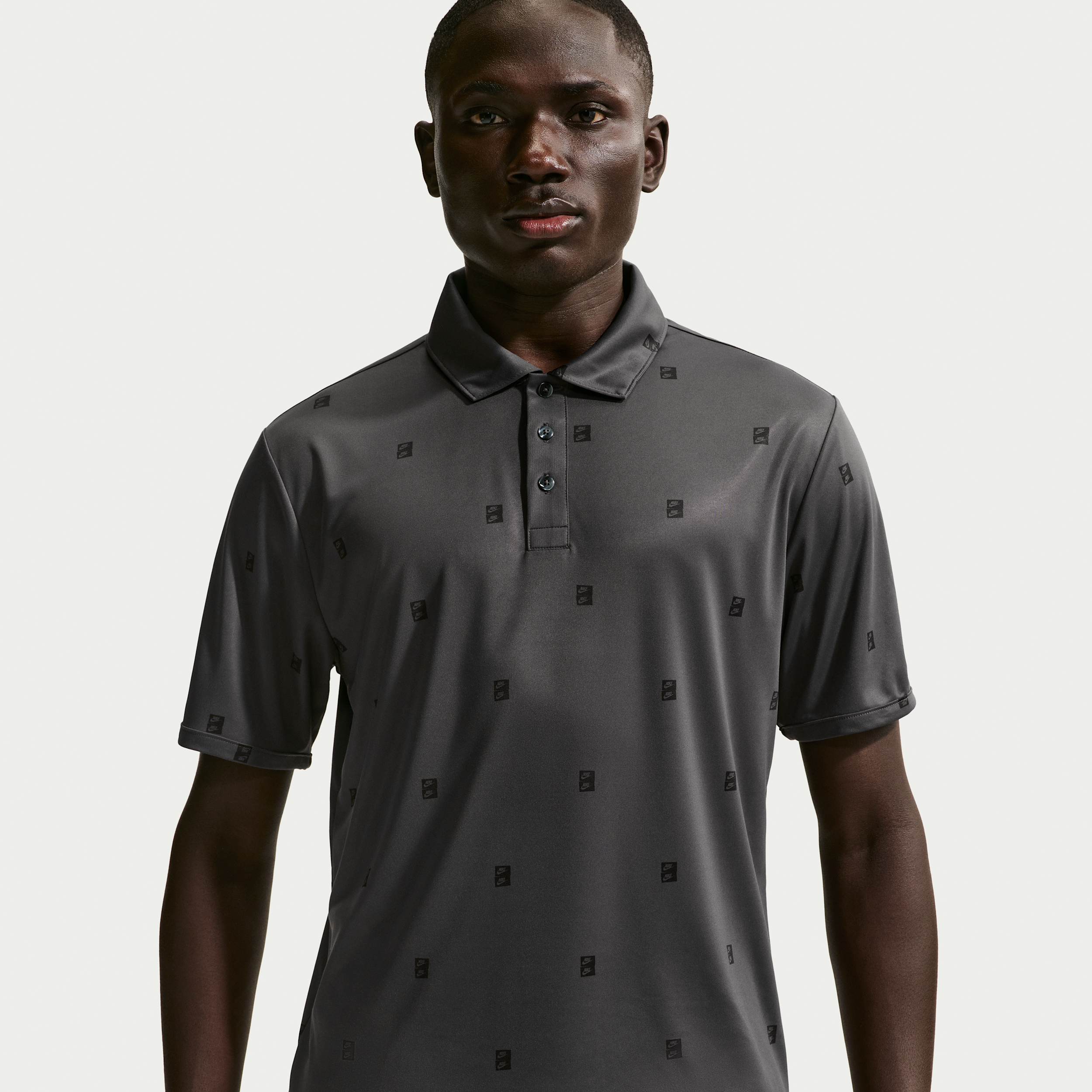 Nike Men's Par Dri-FIT Golf Polo in Grey | II4131-060