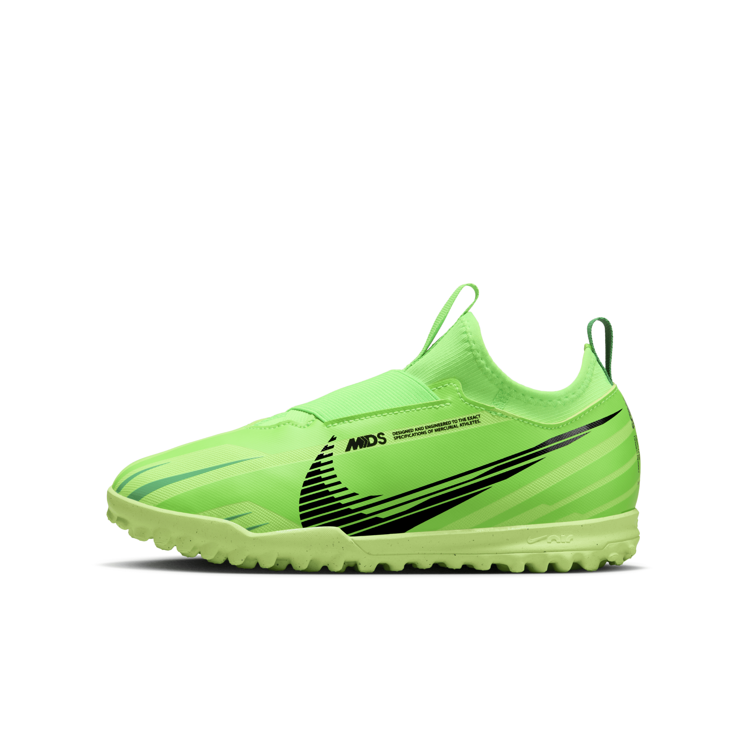 Shop Nike Jr. Vapor 15 Academy Mercurial Dream Speed Little/big Kids' Tf Low-top Soccer Shoes In Green