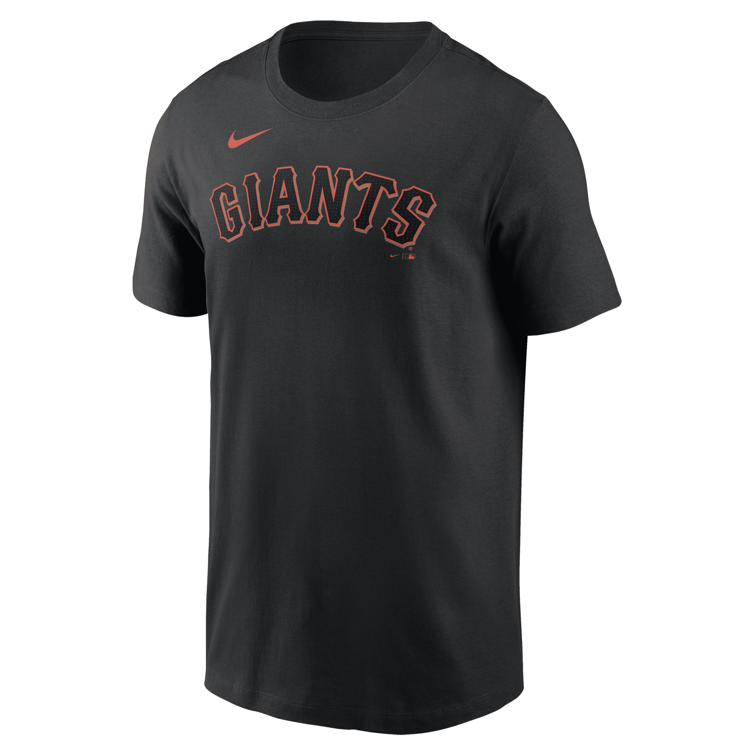 Shop Nike San Francisco Giants Fuse Wordmark  Men's Mlb T-shirt In Black