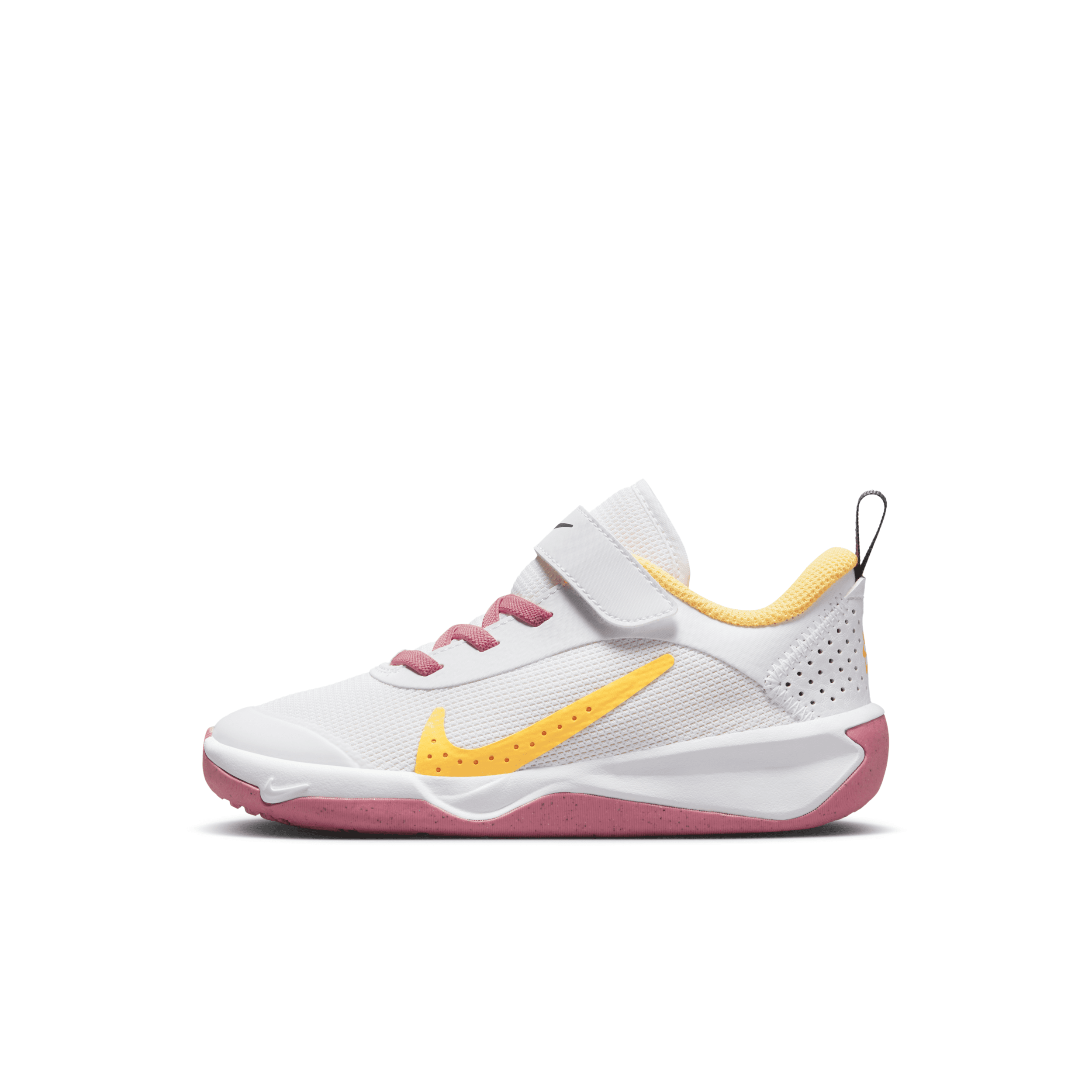 Nike Babies' Omni Multi-court Little Kids' Shoes In White
