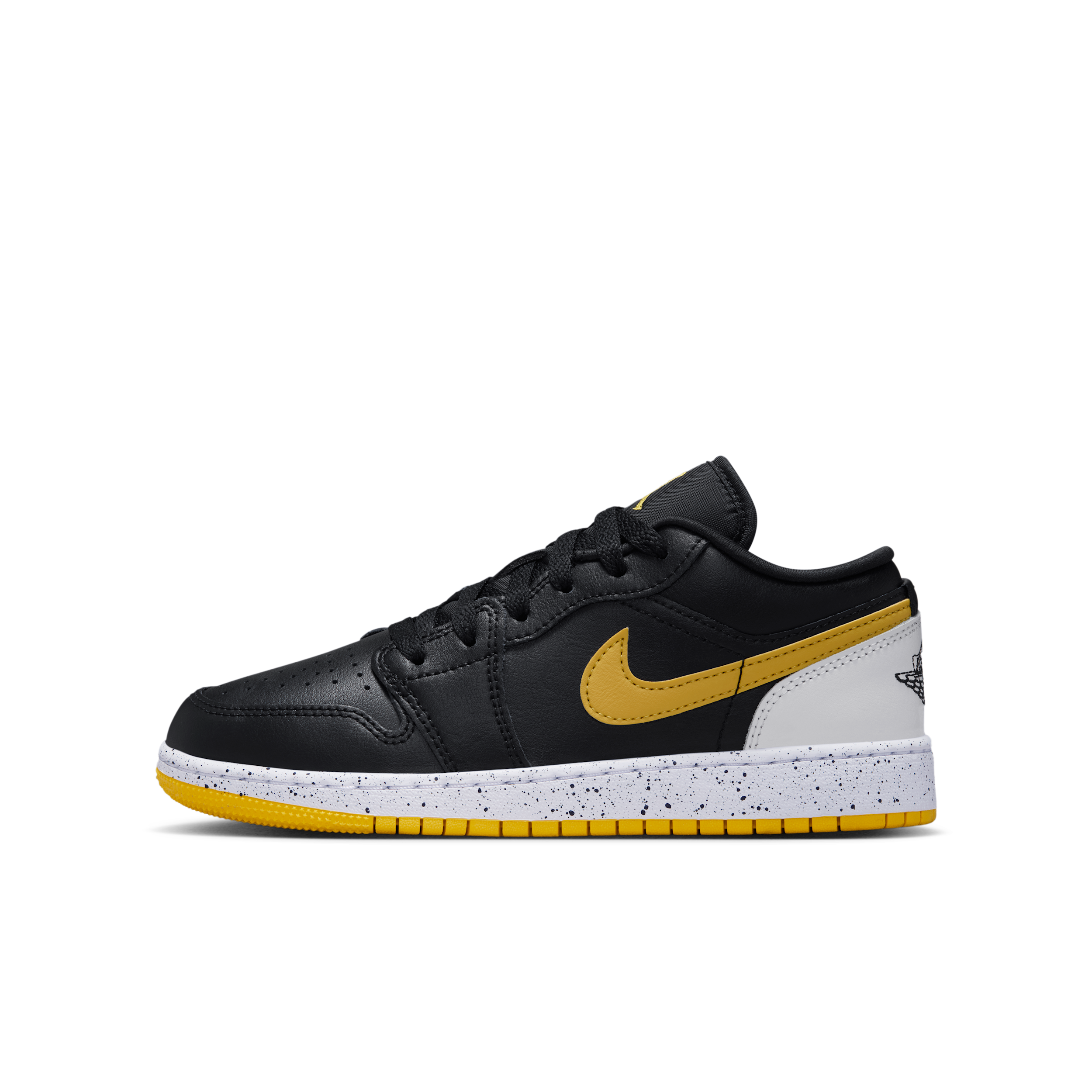 Air Jordan 1 Low Big Kids' Shoes in Black | IX3530-010