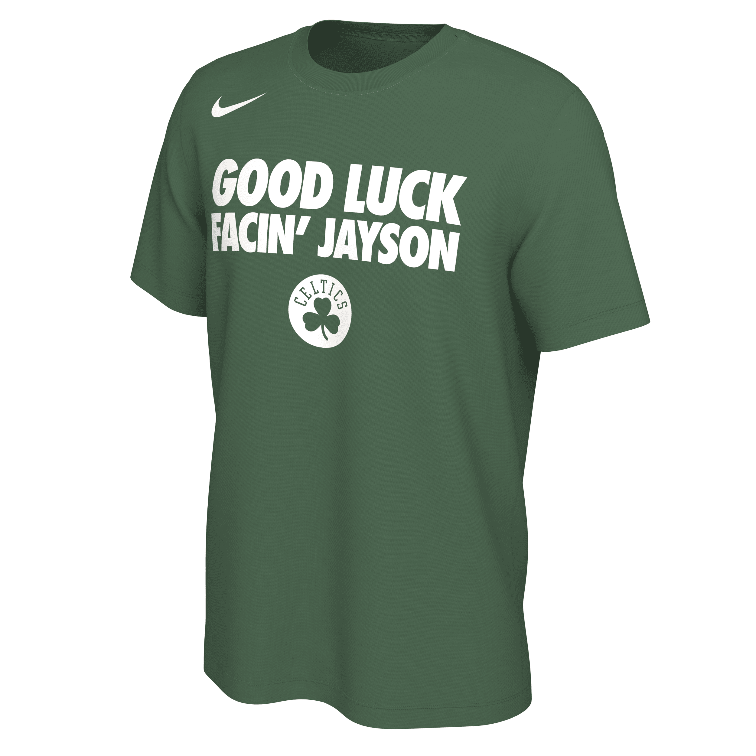 Shop Nike Jayson Tatum Boston Celtics  Men's Nba T-shirt In Green
