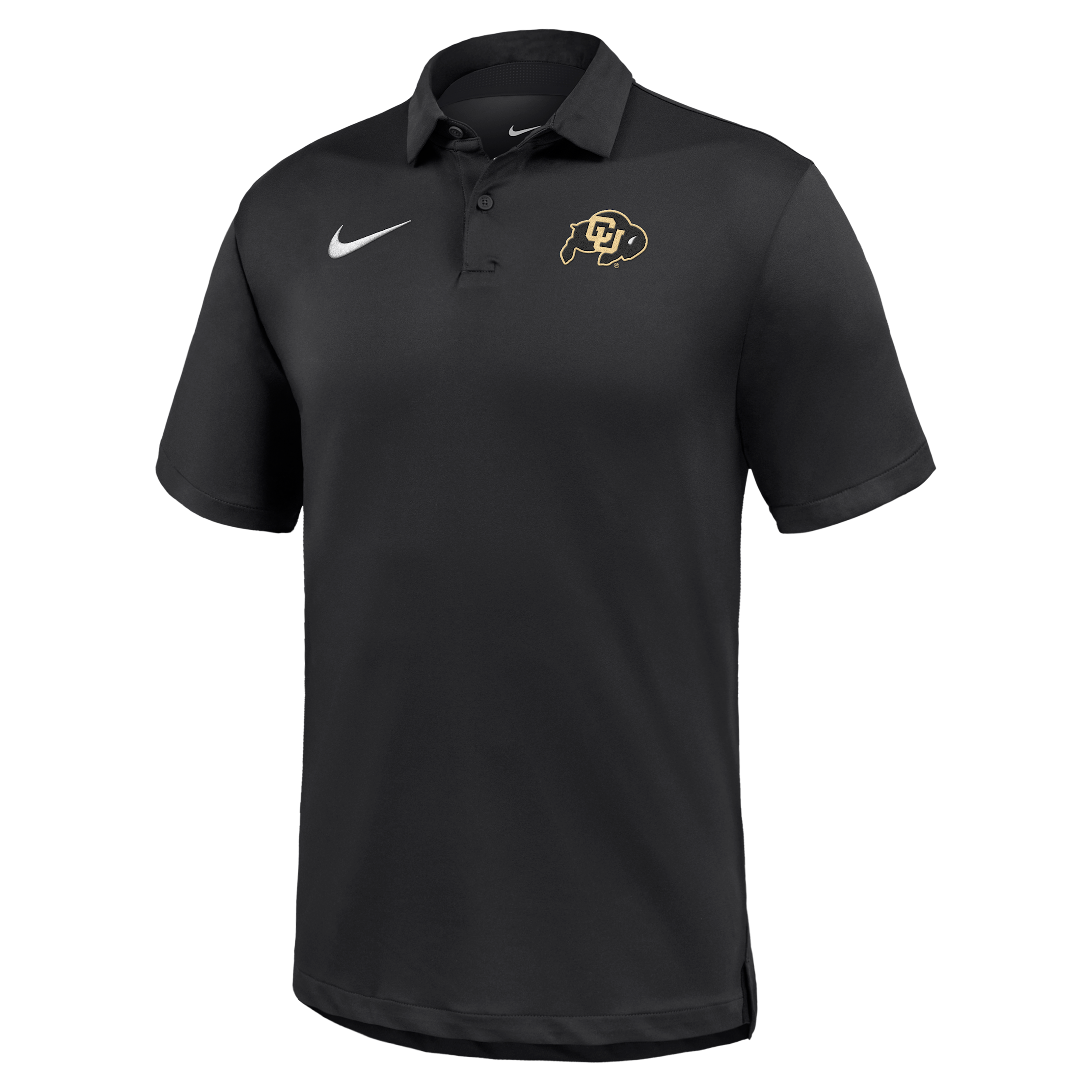 Colorado Buffaloes Tour Nike Men's Dri-FIT College Polo in Black | M51839E169COLO-BLK