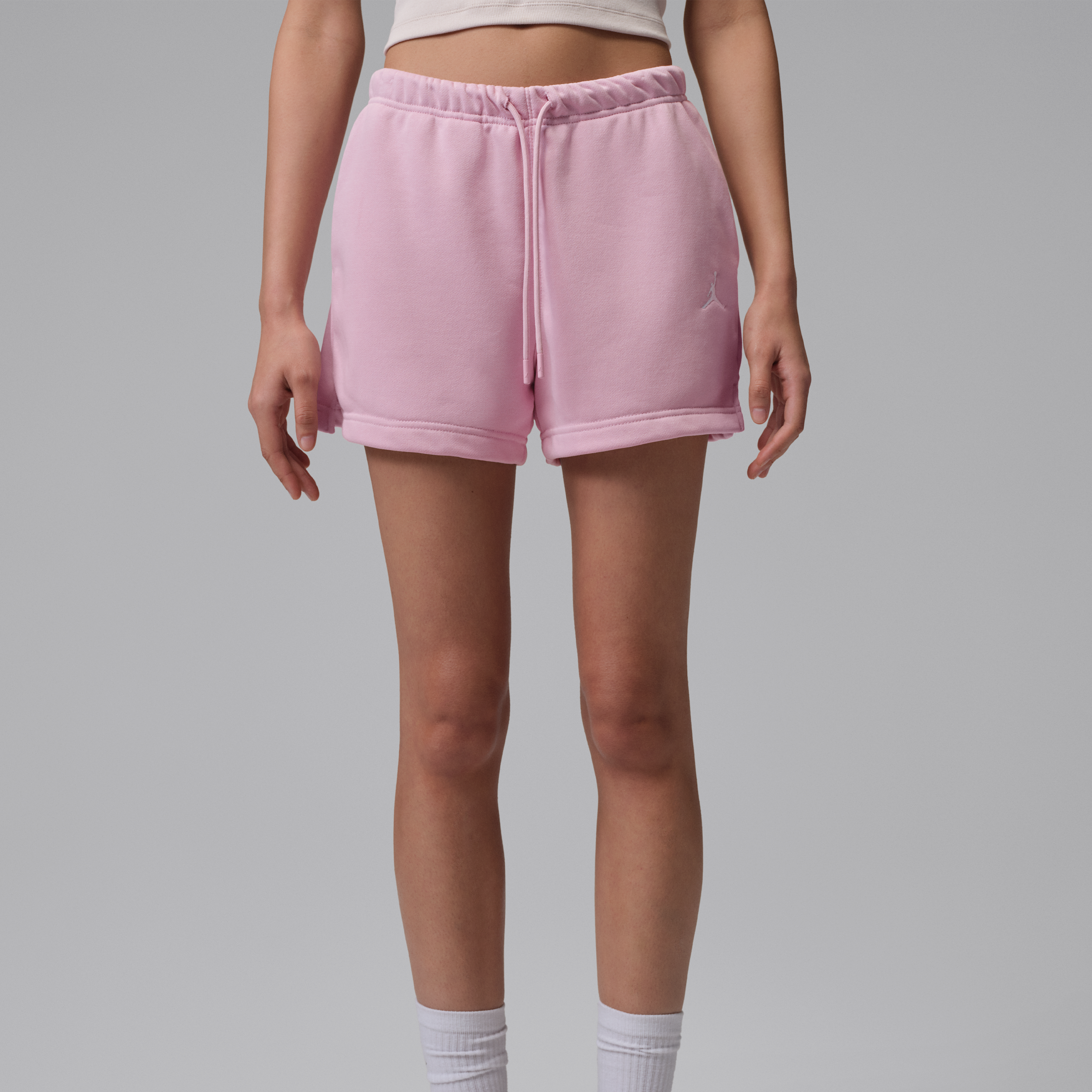 Jordan Women's Brooklyn Fleece Shorts In Pink
