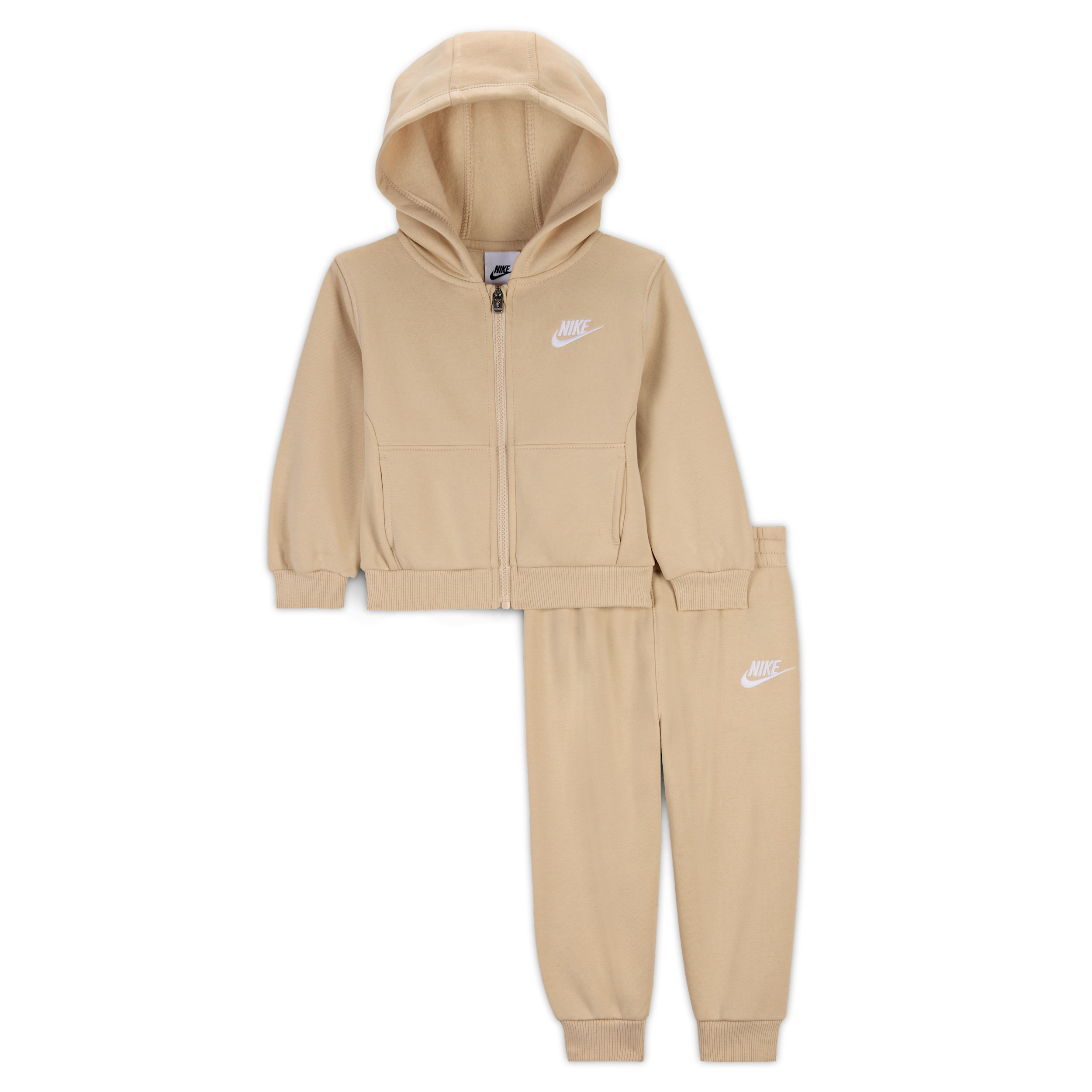 Nike Baby 12-24M 2-Piece Full-Zip Club Set in Brown 66L445-X5C 52$