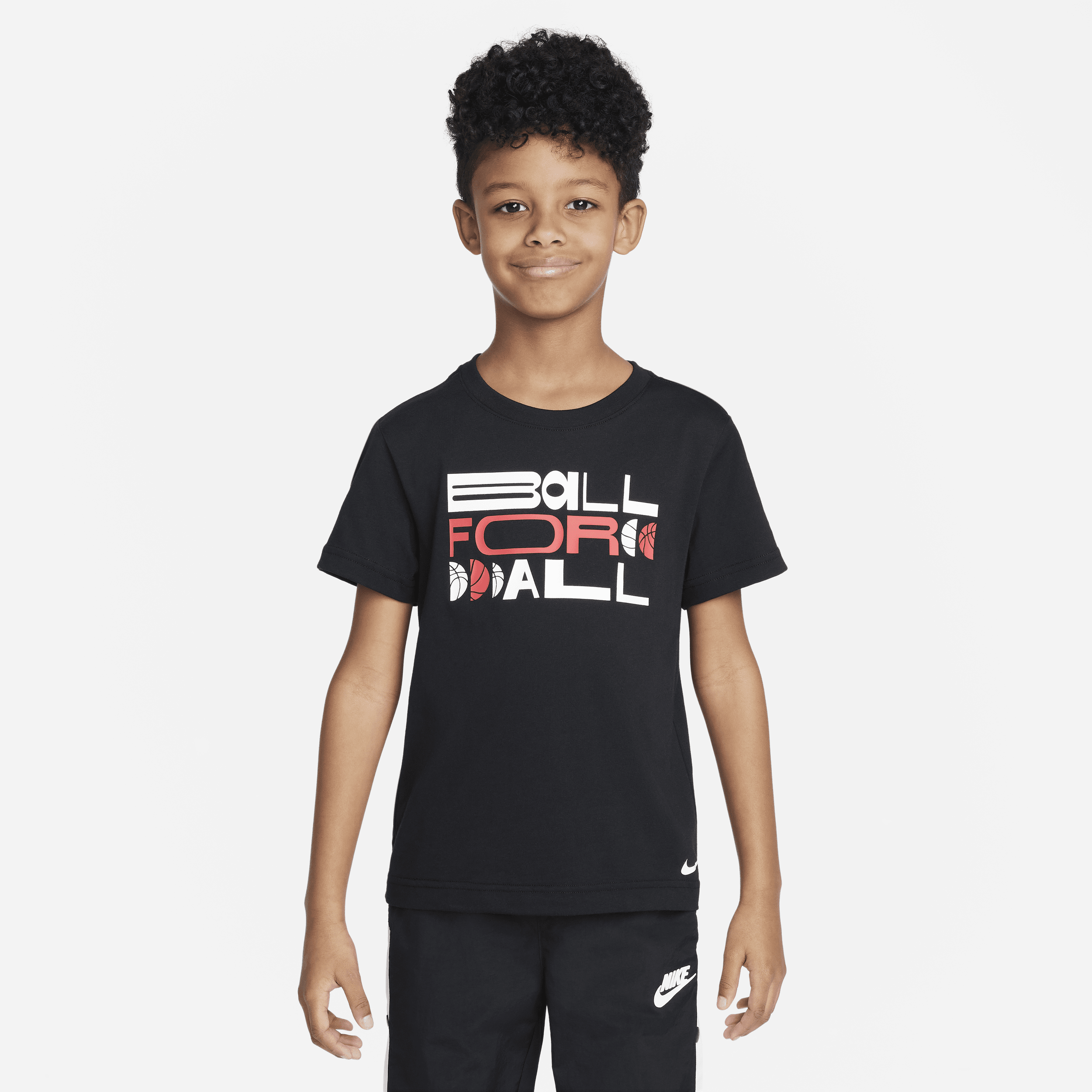 Nike Elite Tee Little Kids' T-shirt In Black