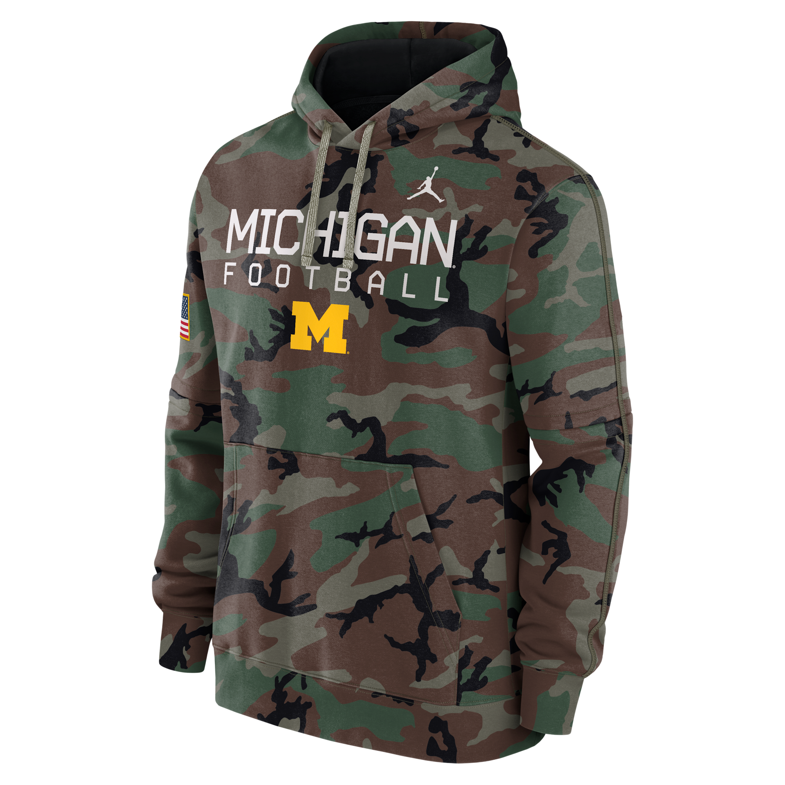 Nike Men's Michigan Wolverines Military Appreciation Club Men's