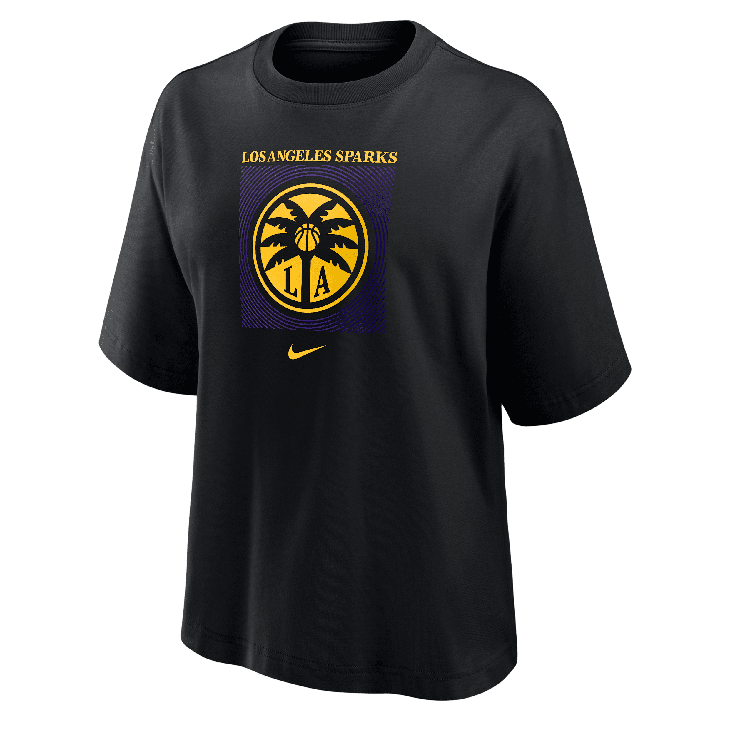 Nike Los Angeles Sparks Women's Wnba Boxy T-shirt