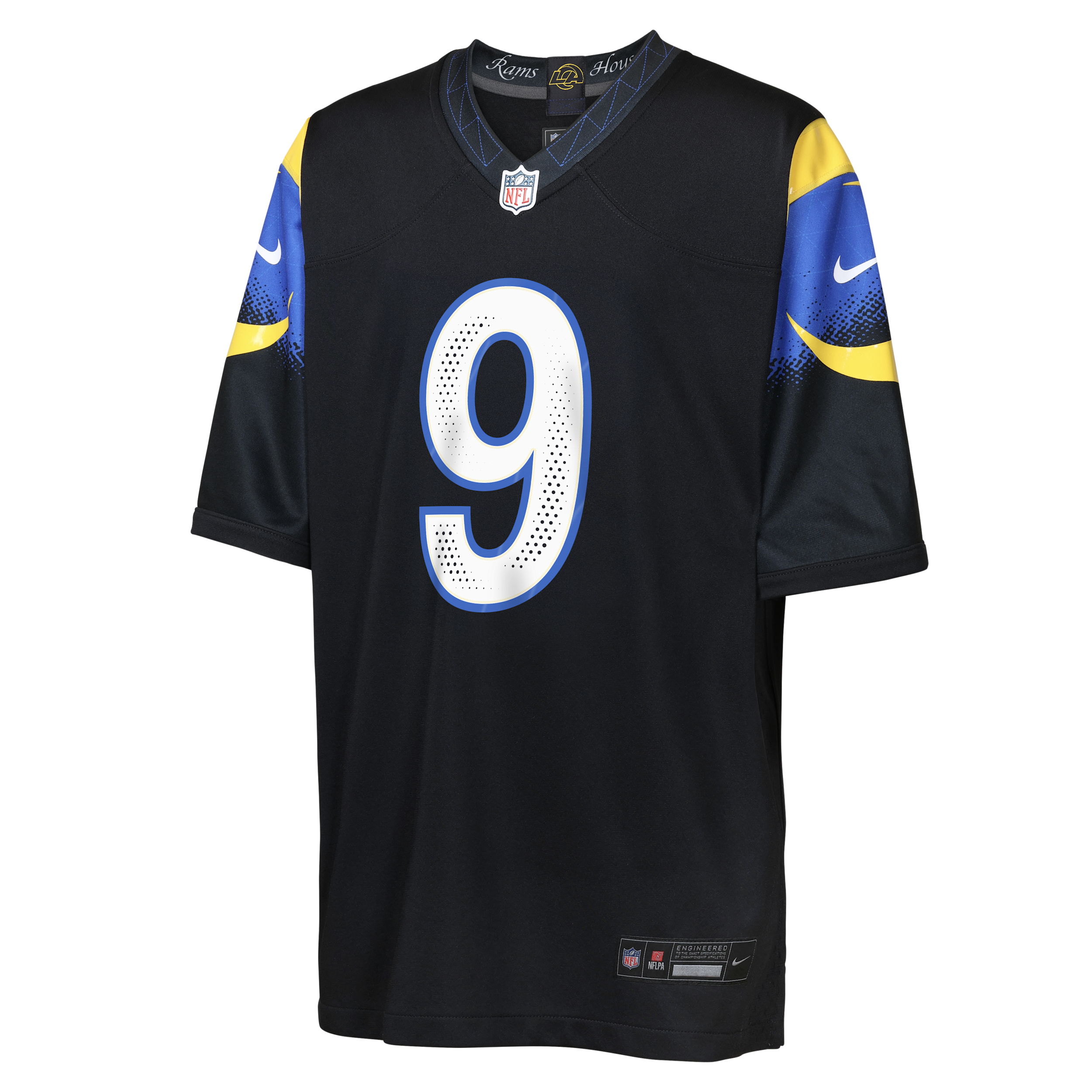Nike Matthew Stafford Los Angeles Rams Rivalries Collection Big Kids'  Nfl Game Jersey In Black