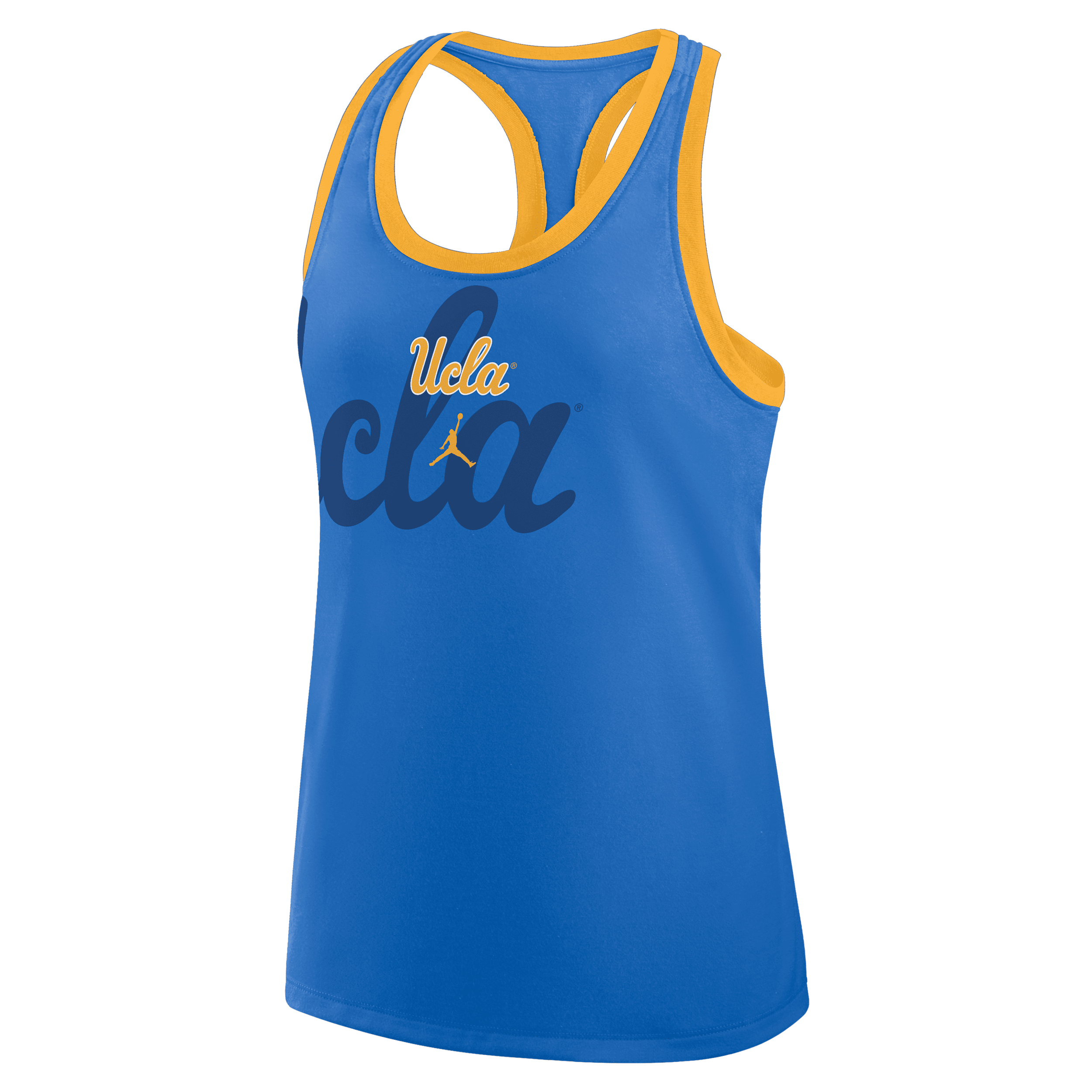 JORDAN WOMEN'S UCLA PRIMETIME SHADOW BRAND COLLEGE RACERBACK TANK TOP 1015854908