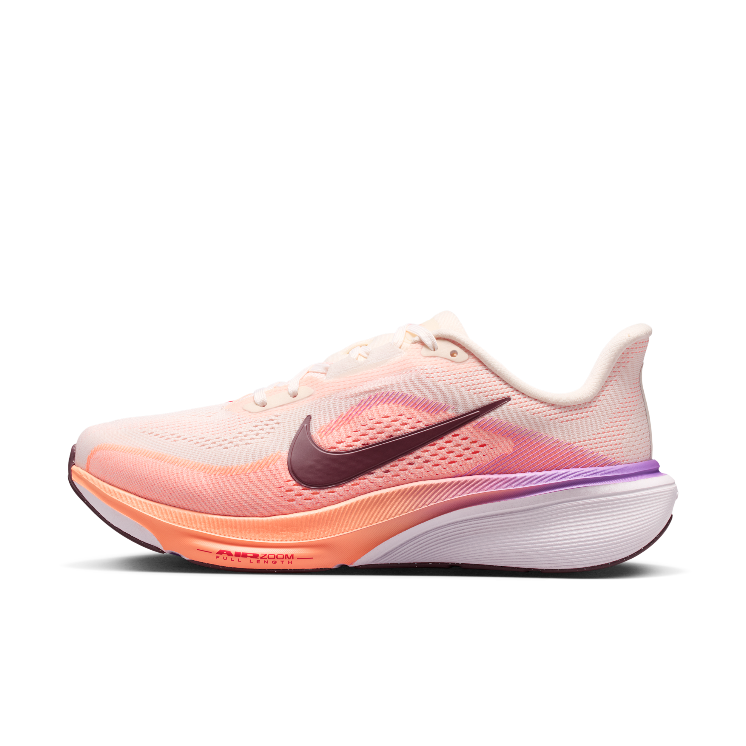 Nike Women's Pegasus 42 Road Running Shoes (Wide) in White | IH1847-113