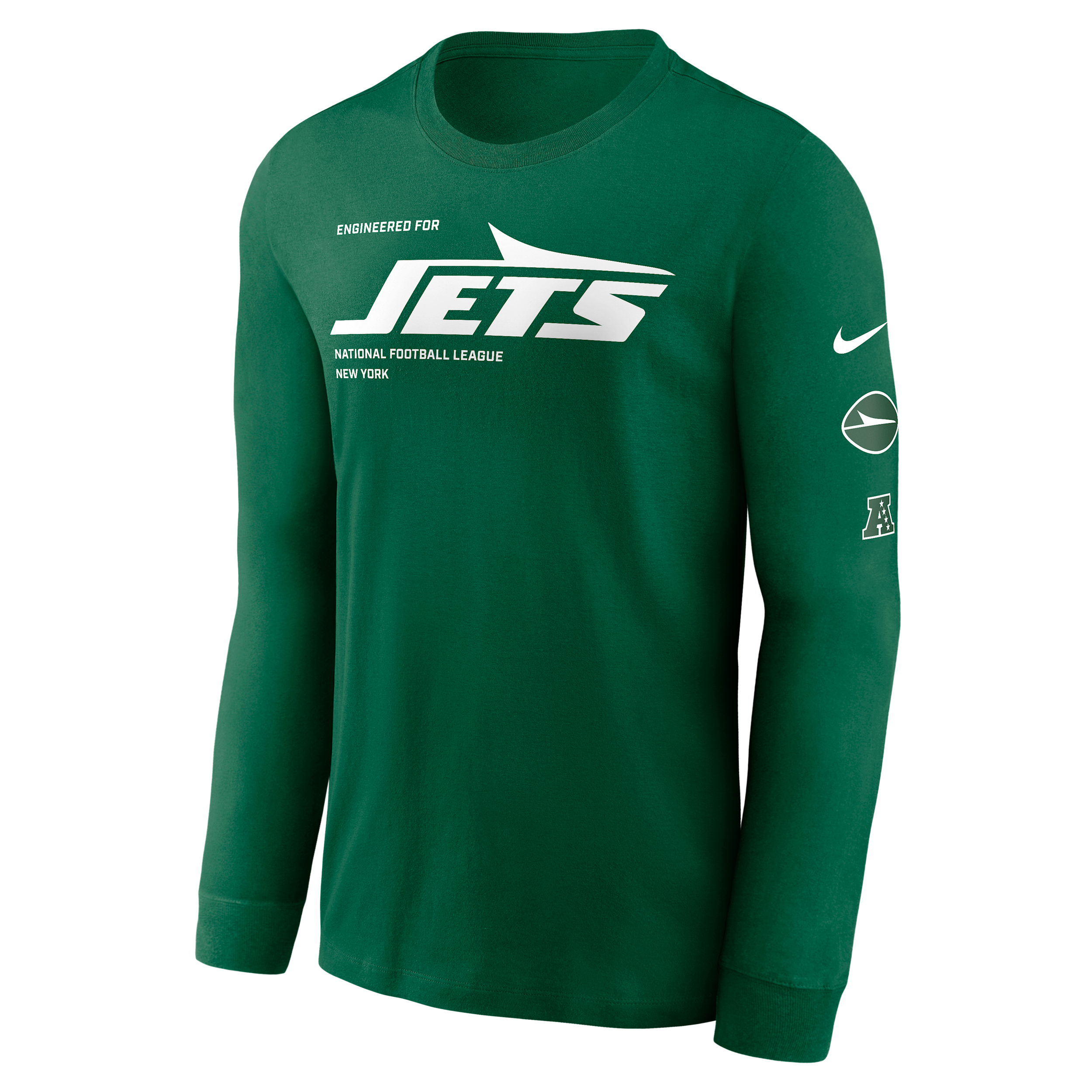Nike Green New York Jets Play To Win Essential Long Sleeve T-shirt In Green