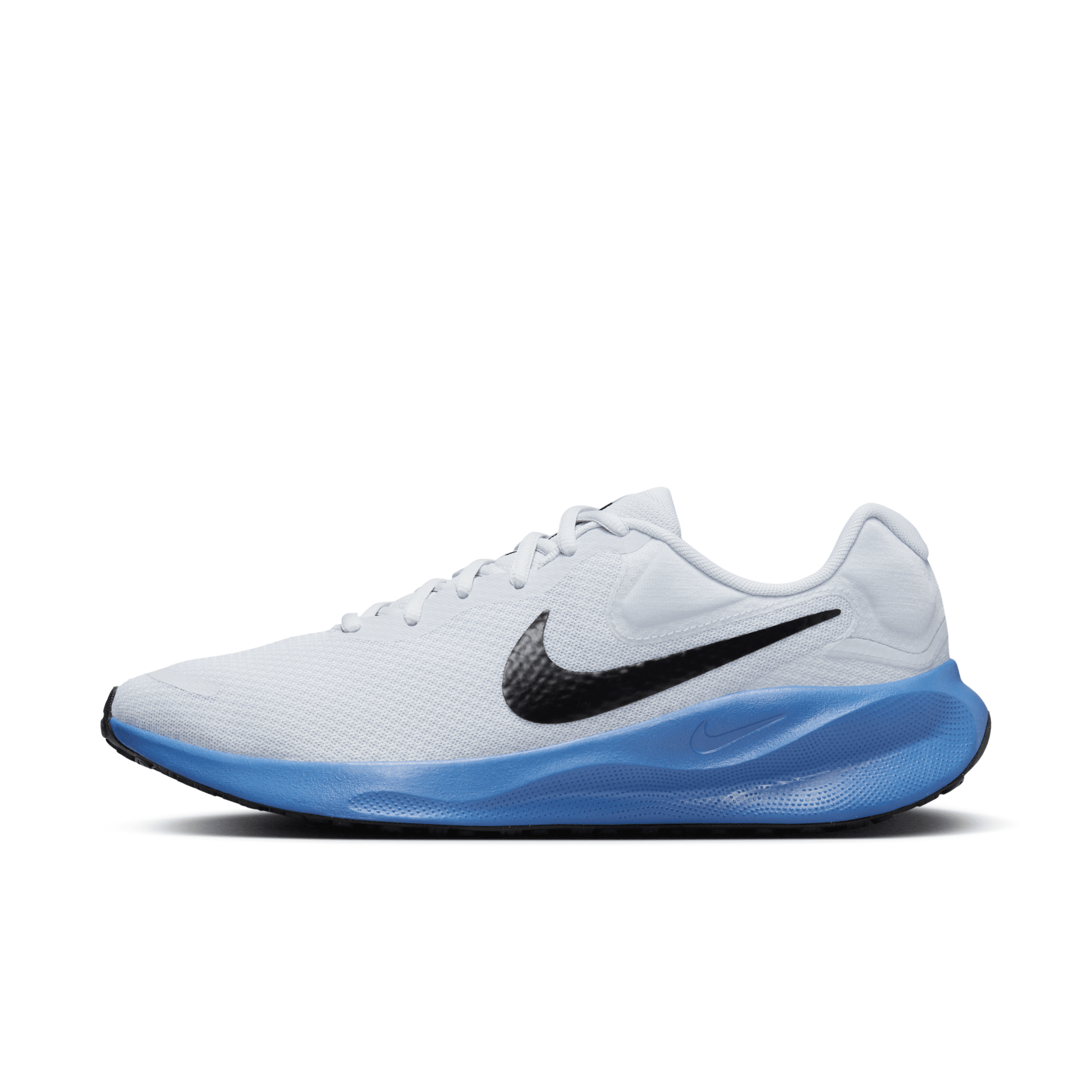 Shop Nike Men's Revolution 7 Road Running Shoes In Grey