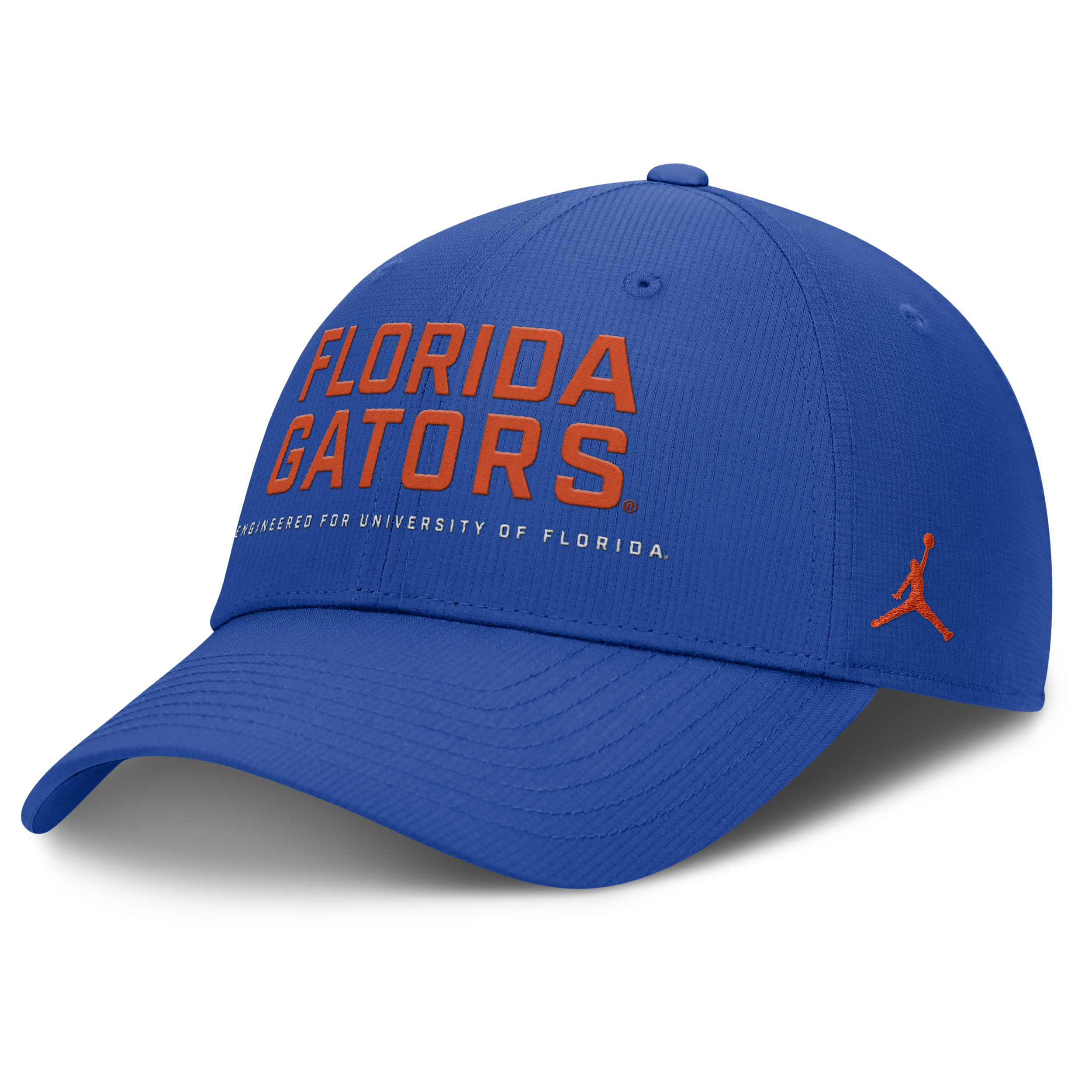 Men's Florida On-Field Club Gameday Jordan Brand Dri-FIT College Adjustable Hat in Blue | JC084EVUFN-CDY