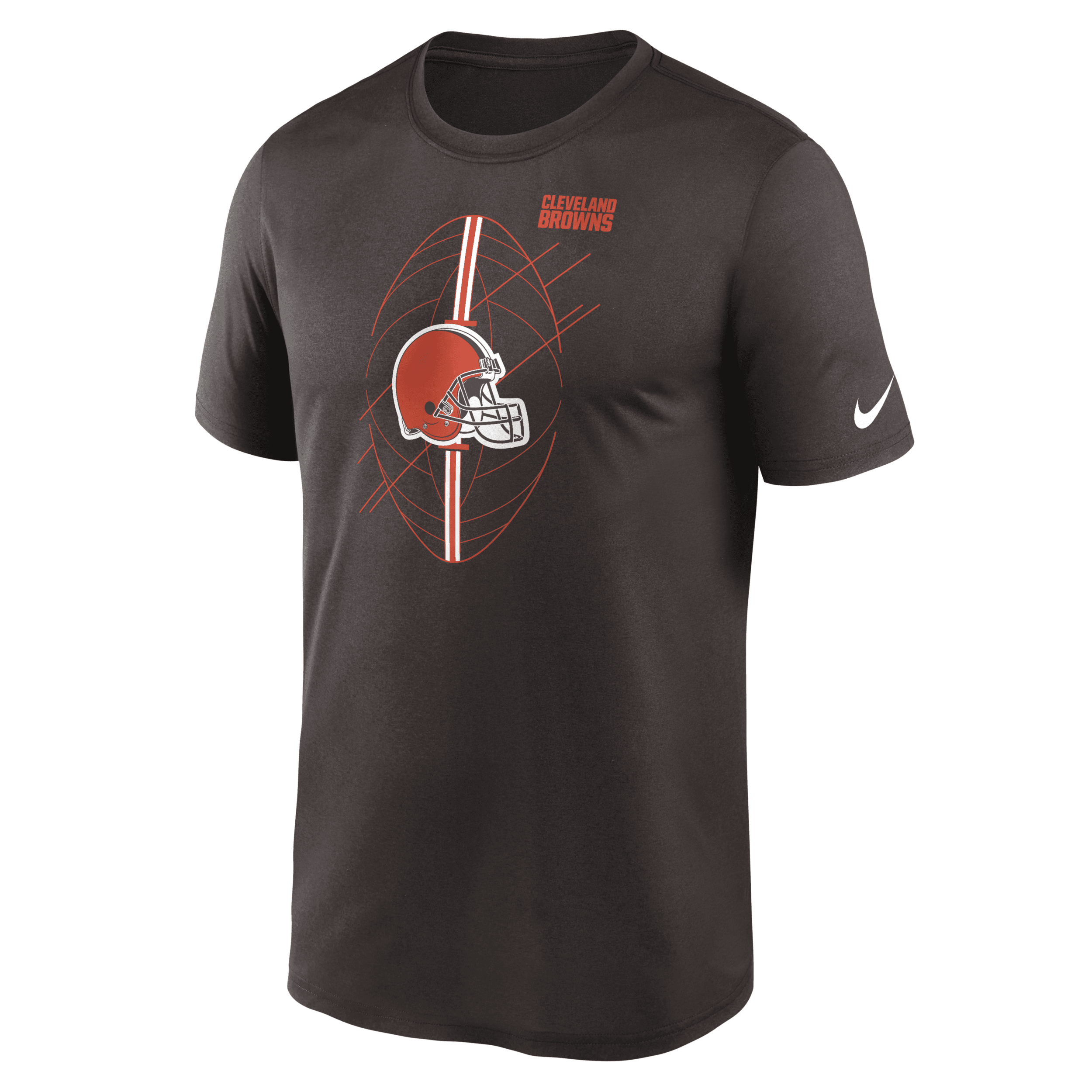 Shop Nike Men's Dri-fit Icon Legend (nfl Cleveland Browns) T-shirt