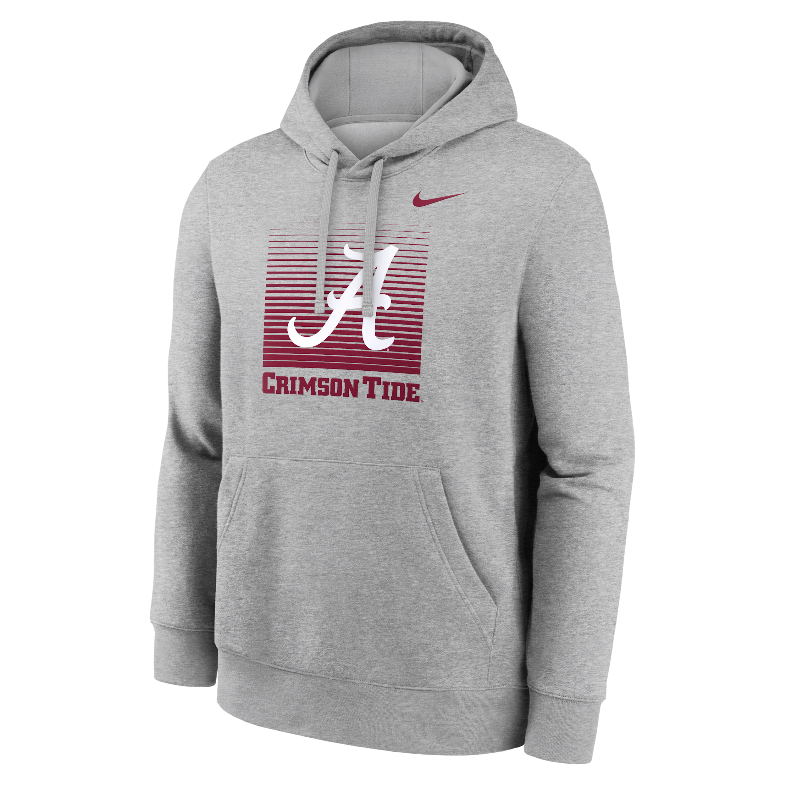 Alabama Primetime Nike Men's College Pullover Hoodie in Grey | NKDK06GABN-JM7