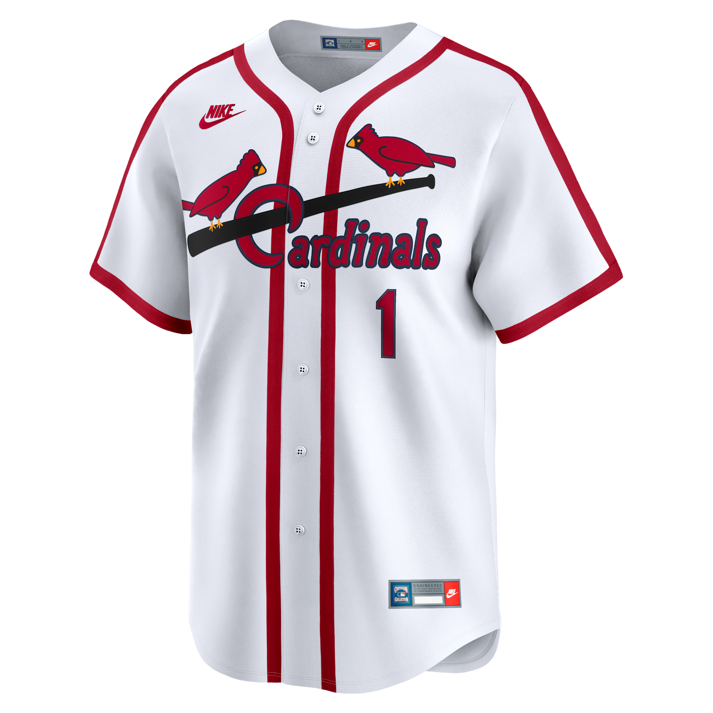 Ozzie Smith St. Louis Cardinals Cooperstown Nike Men's Dri-FIT ADV MLB Limited Jersey in White | CO25SCC1QLL-218