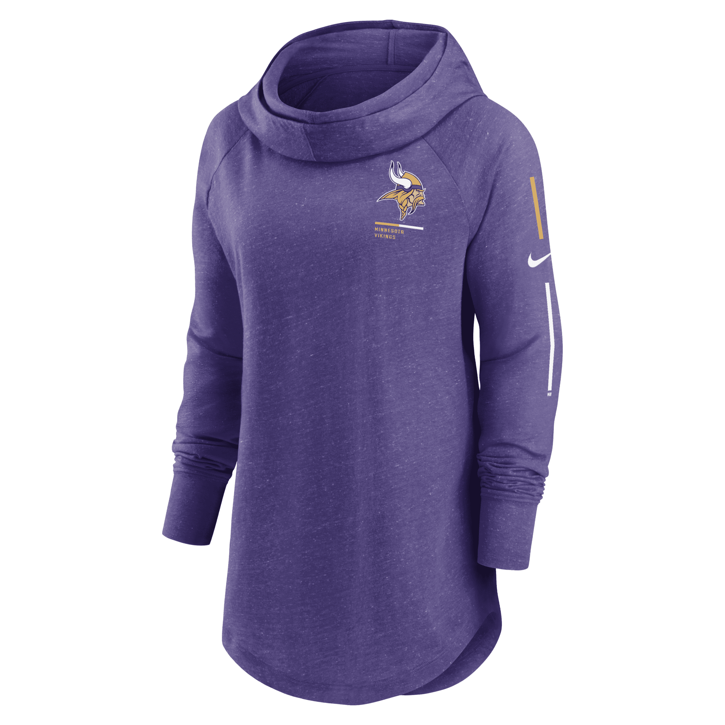 NIKE WOMEN'S MINIMAL STATEMENT (NFL MINNESOTA VIKINGS) PULLOVER HOODIE 14184232