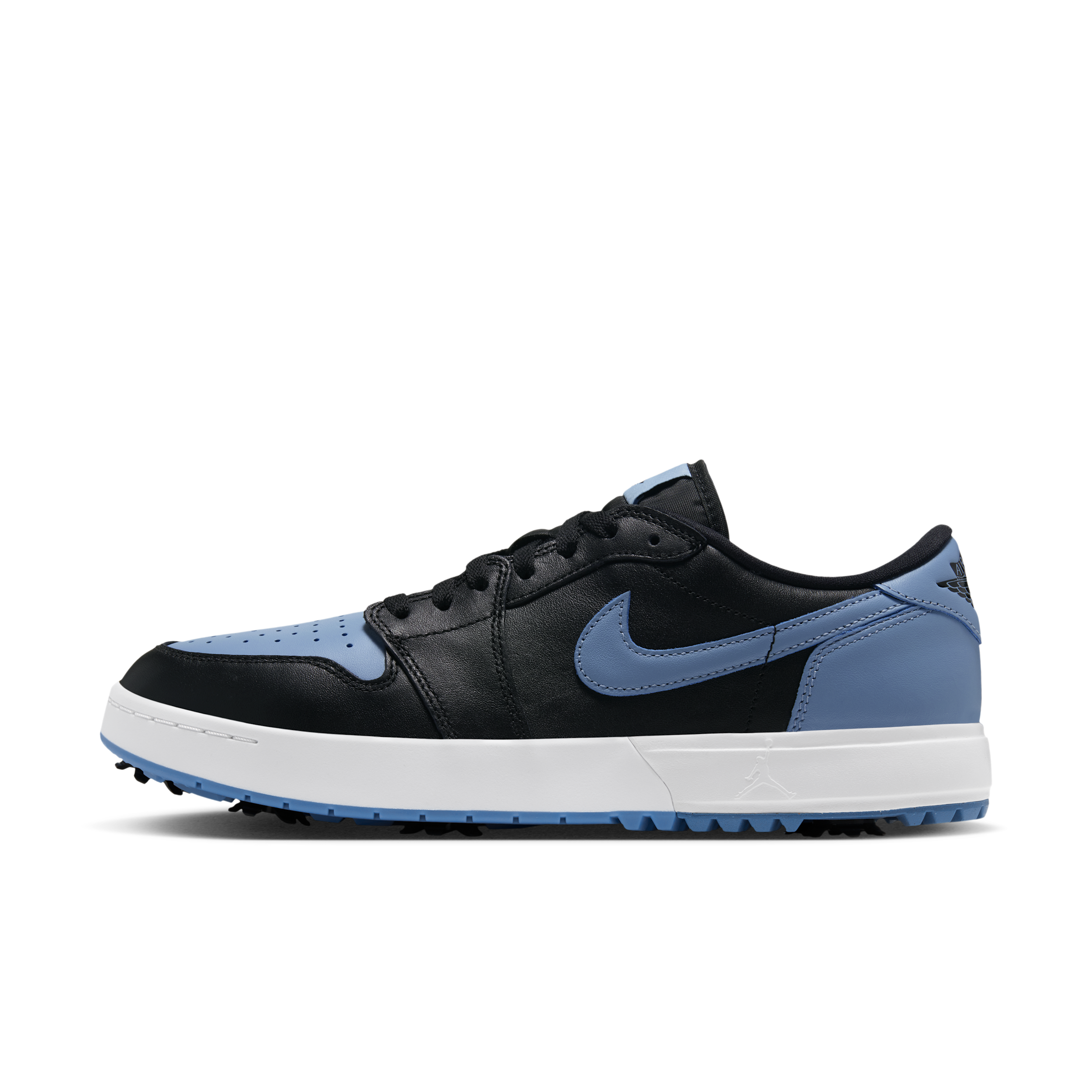 Men's Air Jordan 1 Low G Spiked Golf Shoes in Black | IQ3417-003