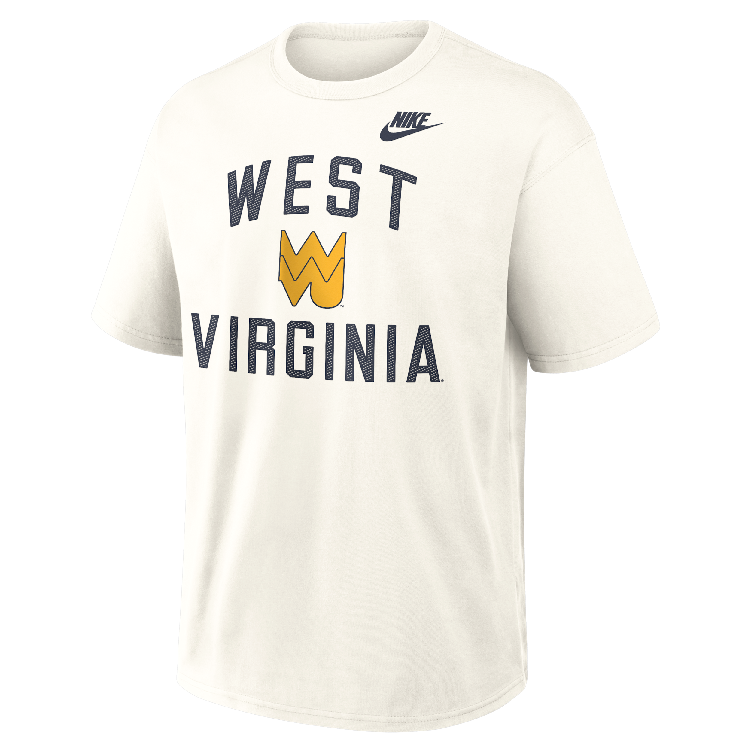 West Virginia Legacy Nike Men's College T-Shirt in Brown | 04T611KWVV-ZSA