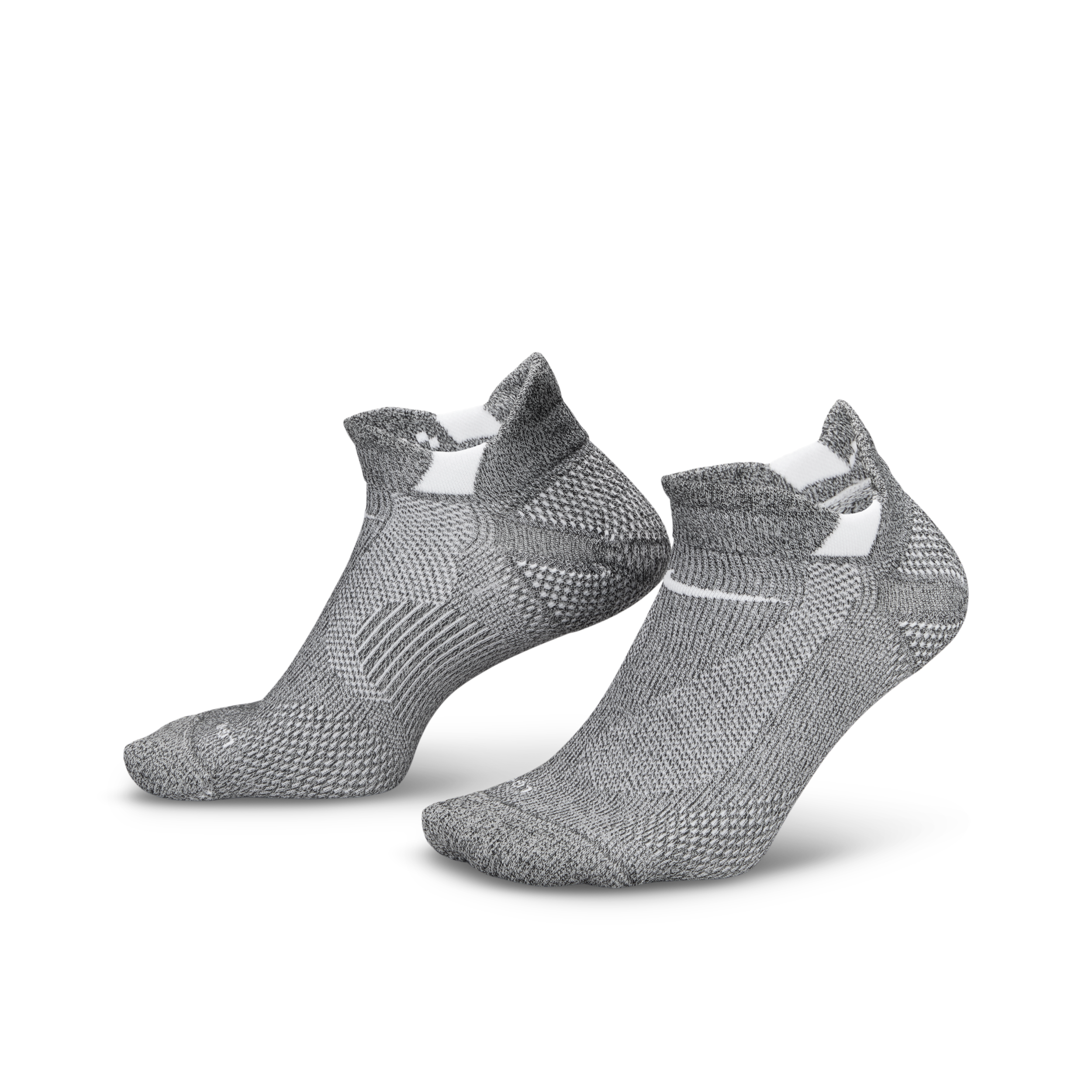 Nike Unisex Running Lightweight No-show Socks (1 Pair) In Gray