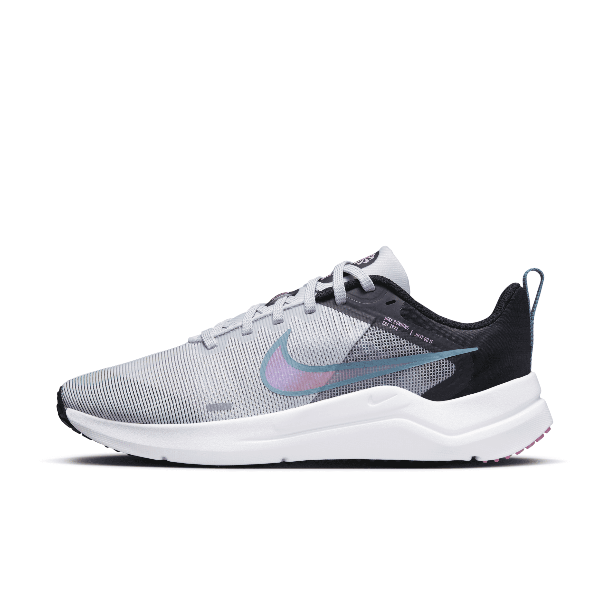 Nike Women's Downshifter 12 Road Running Shoes In Grey