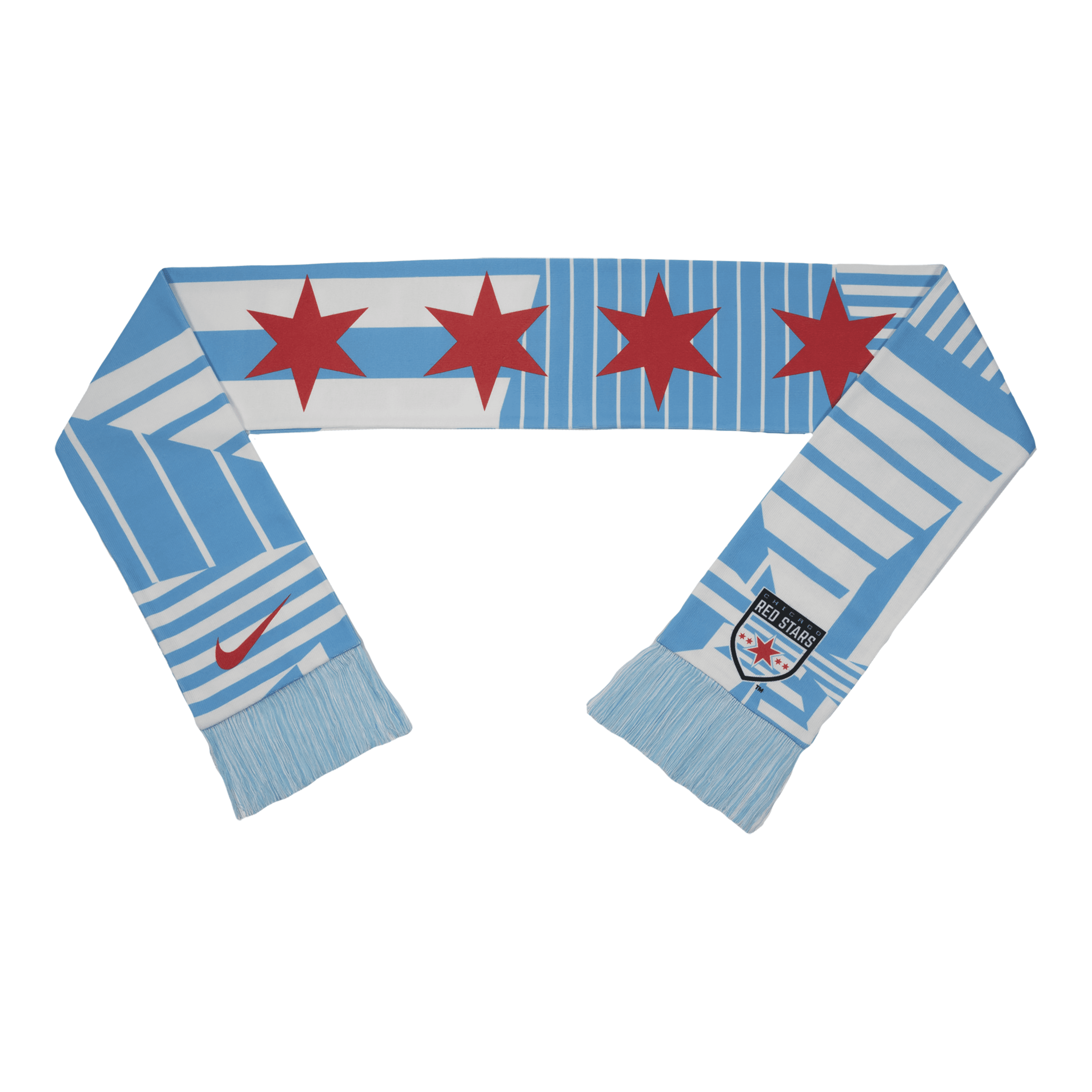 Shop Nike Chicago Red Stars  Unisex Nwsl Scarf In Multicolor
