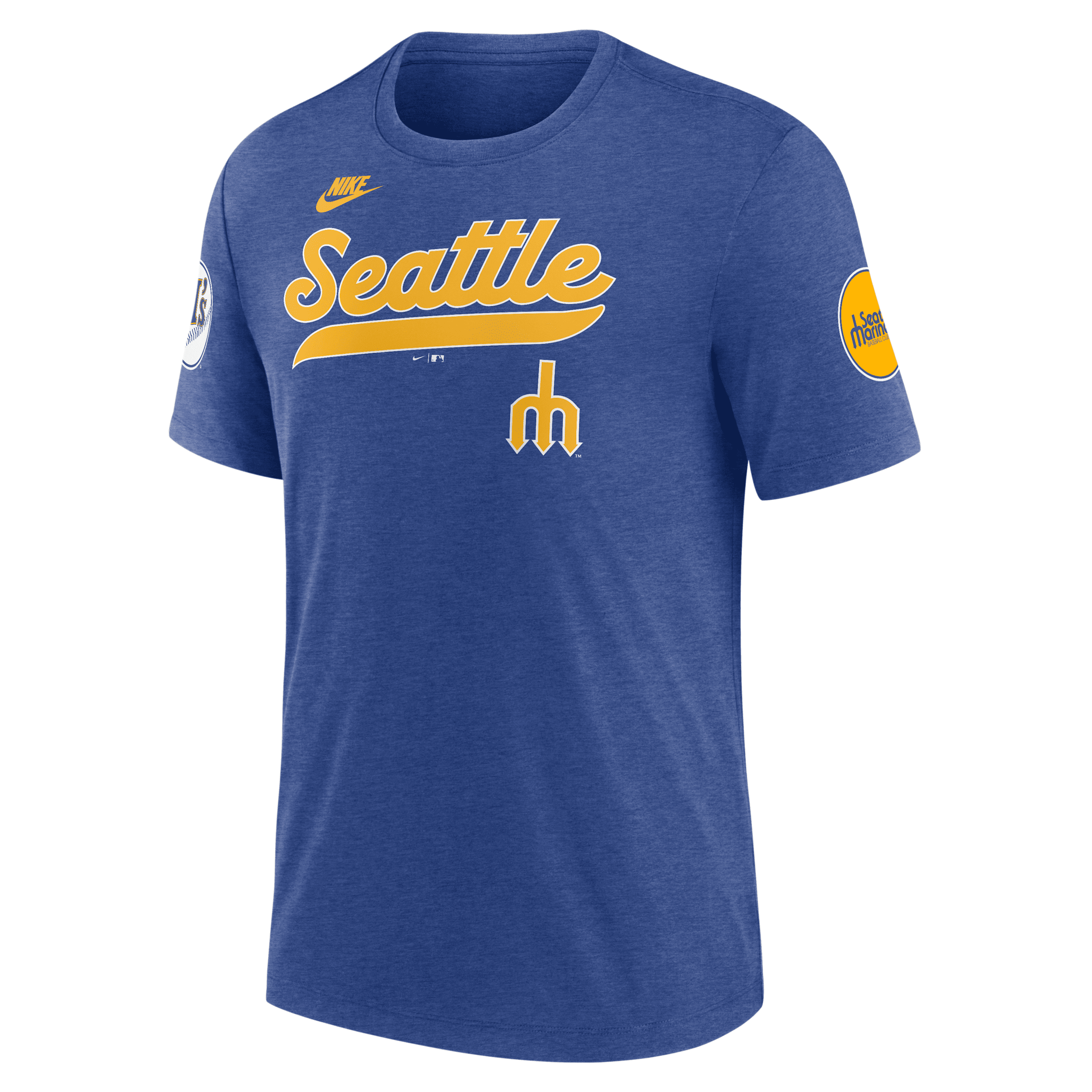 Nike Seattle Mariners Cooperstown Eras  Men's Mlb T-shirt In Blue